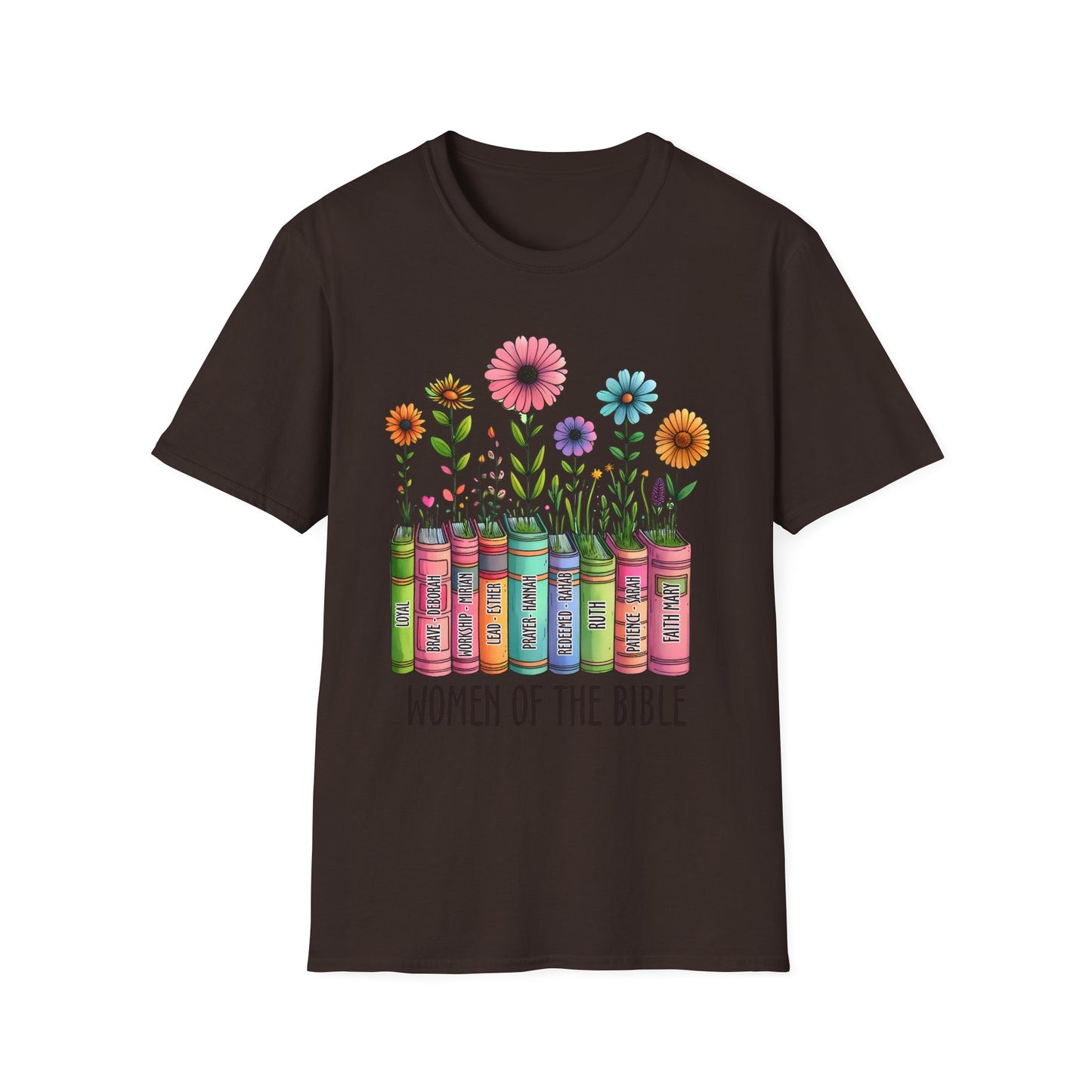 Women of the Bible Unisex Softstyle T-Shirt, Religious Christian Tee, Biblical Clothing, Faith Shirt, Inspirational Top
