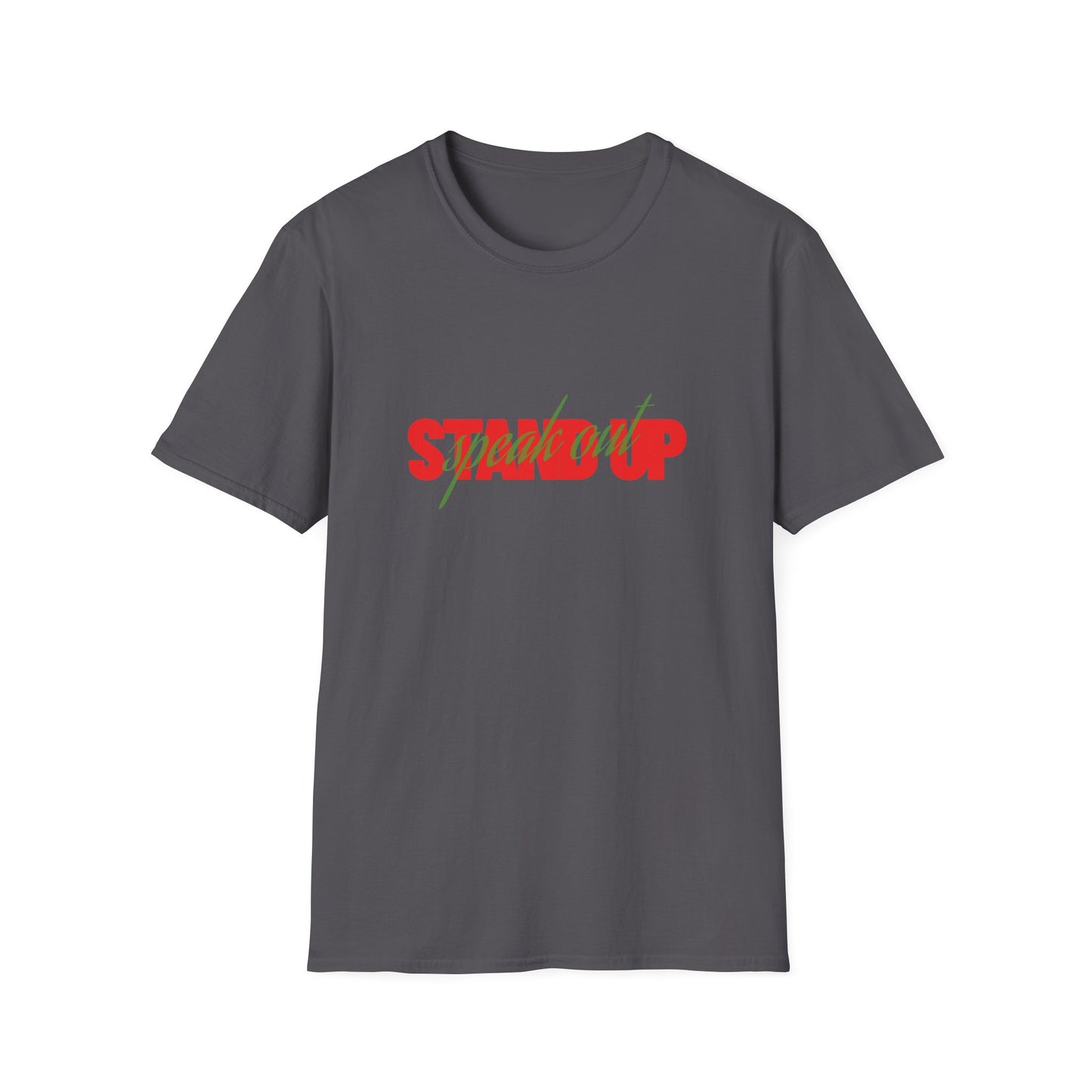 Stand Up, Speak Out, Unisex Softstyle T-Shirt, Civil Rights Movement Shirt, Black Lives Matter Apparel, African American Heritage Tee