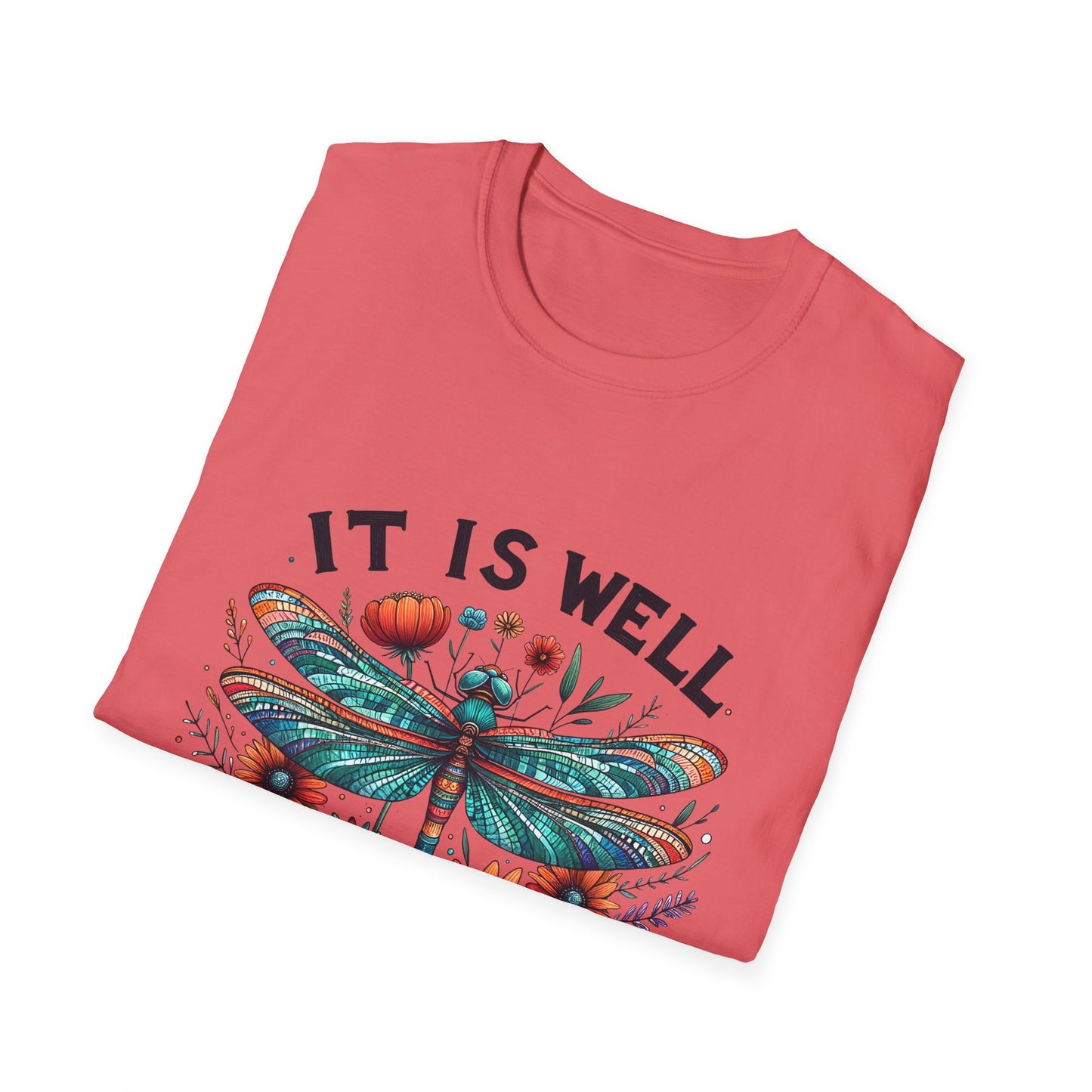 Faithful Soul Unisex Softstyle T-Shirt, Christian Graphic Tee, Inspirational Quote Shirt, Religious Gift, Comfort Fit Top