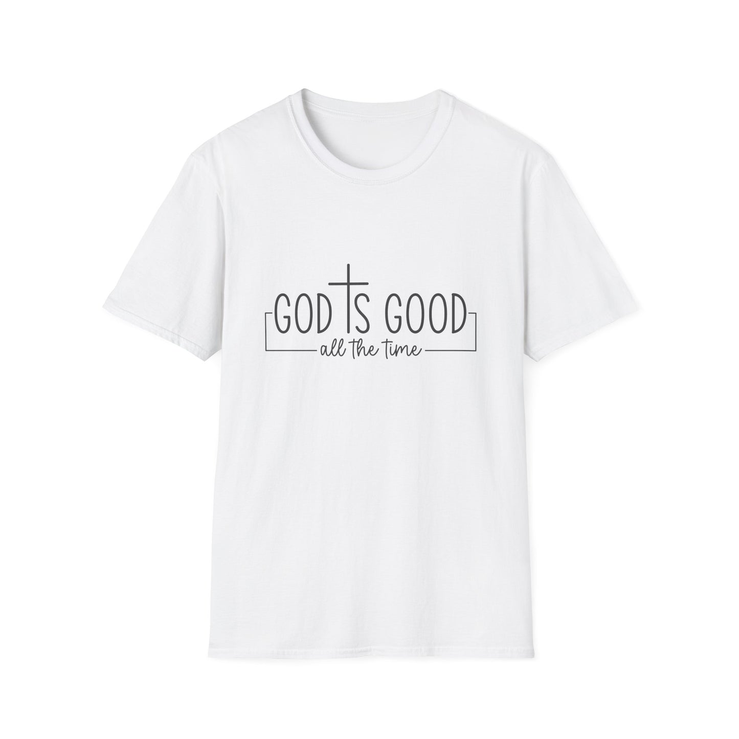 God is Good Religious Softstyle Unisex T-Shirt, Christian Tee, Faith Shirt, Inspirational Top, Religious Gift, Christian Apparel