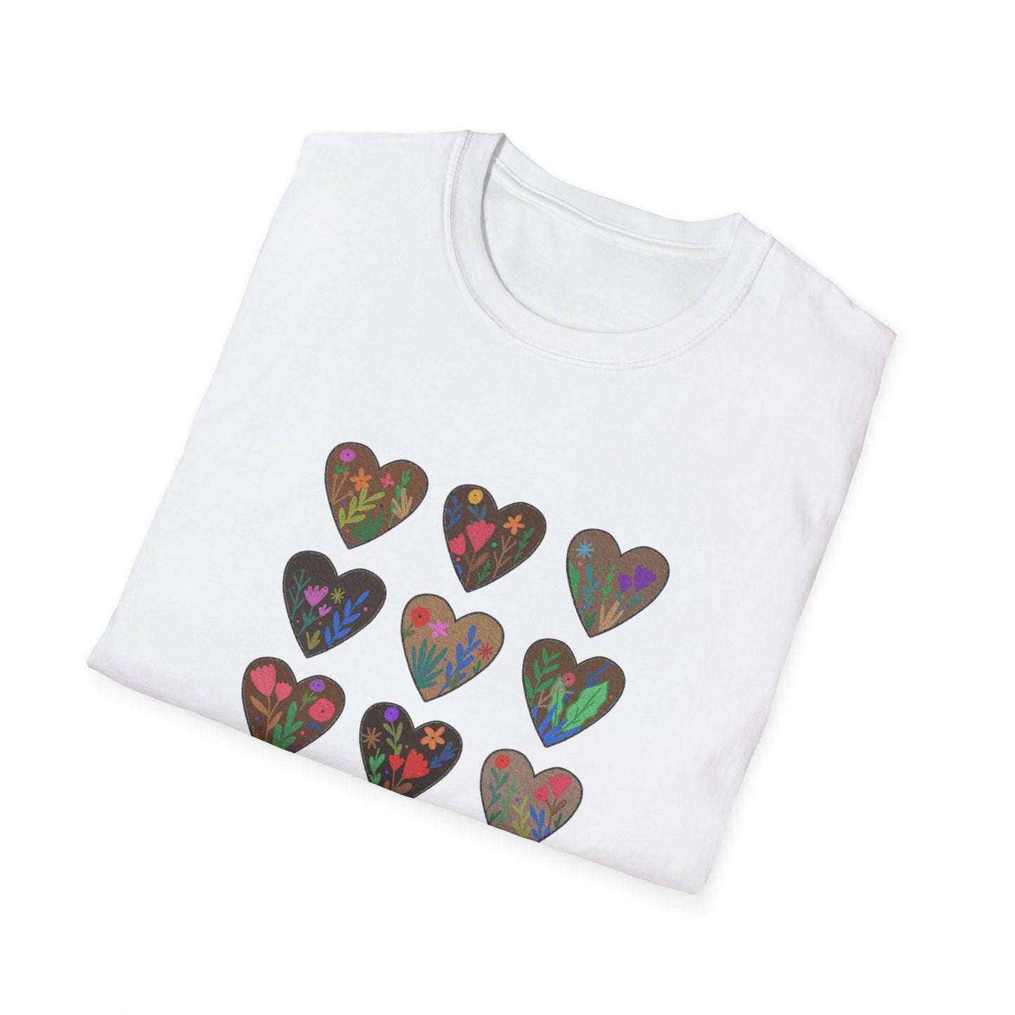 Love Black History Graphic Unisex Softstyle T-Shirt, African American Heritage Tee, Civil Rights Movement Shirt, Black Lives Matter Apparel