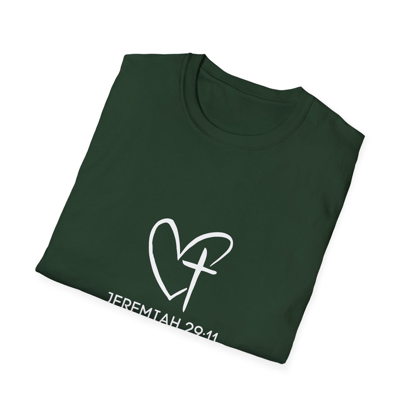 Jeremiah 29:11 Christian T-Shirt, Inspirational Bible Verse Tee Shirt, Religious Scripture Clothing, Comfortable Soft Cotton Men's/Women's