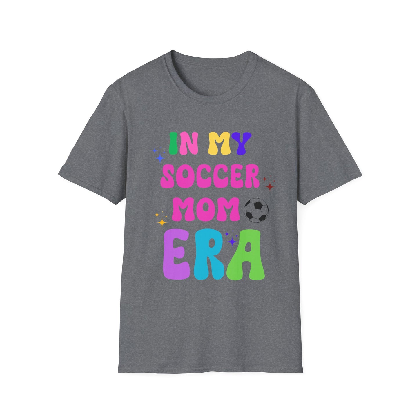 Soccer Mom Era Unisex T-Shirt, Sports Mom Tee, Soccer Mom Gift, Mom Life Shirt, Parenting Tee