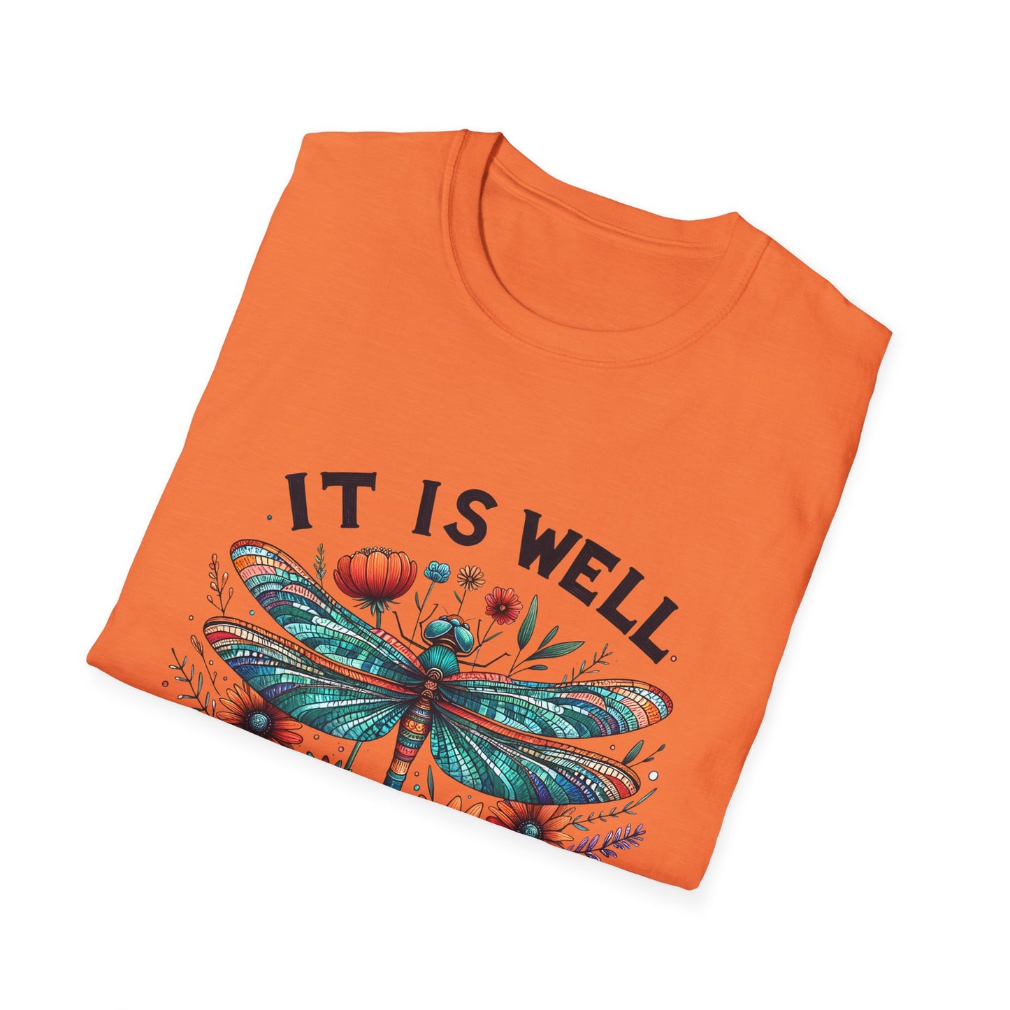 Faithful Soul Unisex Softstyle T-Shirt, Christian Graphic Tee, Inspirational Quote Shirt, Religious Gift, Comfort Fit Top