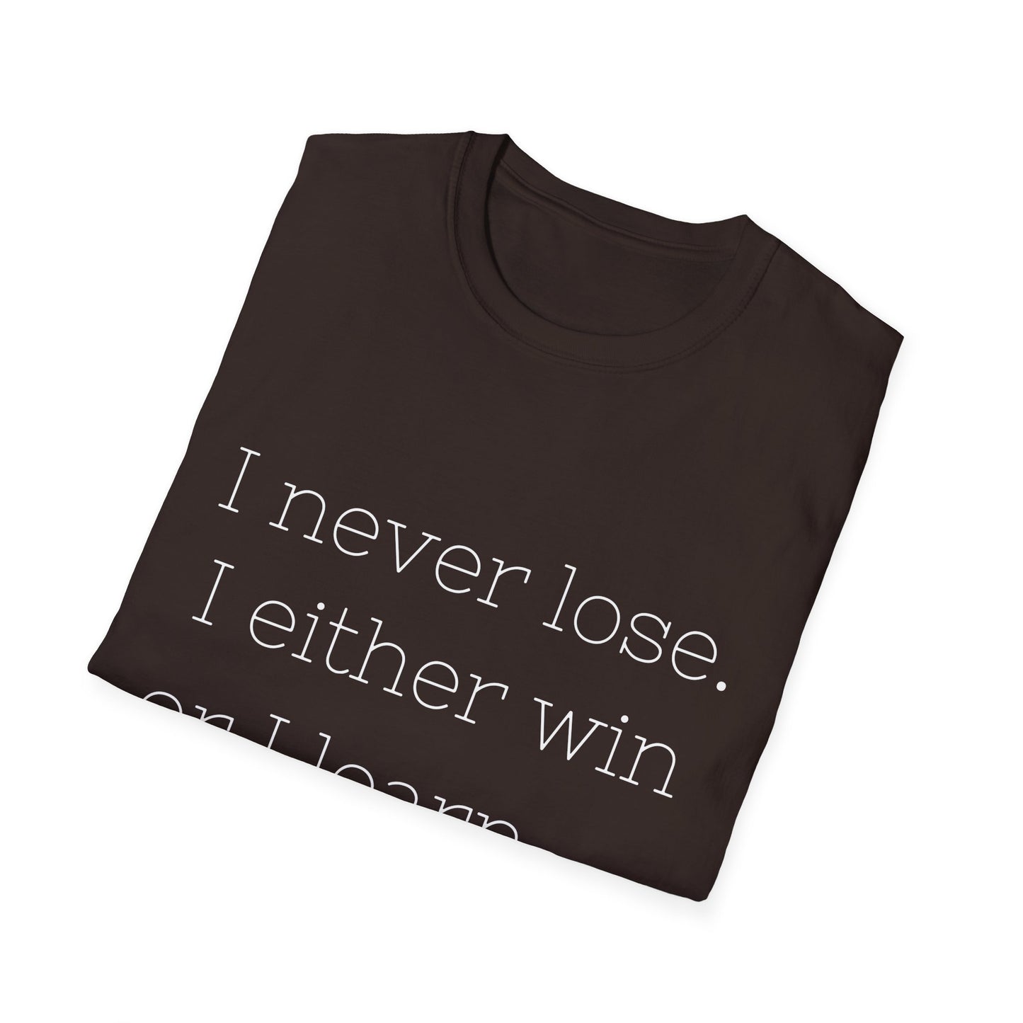 Win or Lose Nelson Mandela Quote T-Shirt, Unisex Tee, Inspirational Shirt, Motivational Top, Positive Vibes Clothing