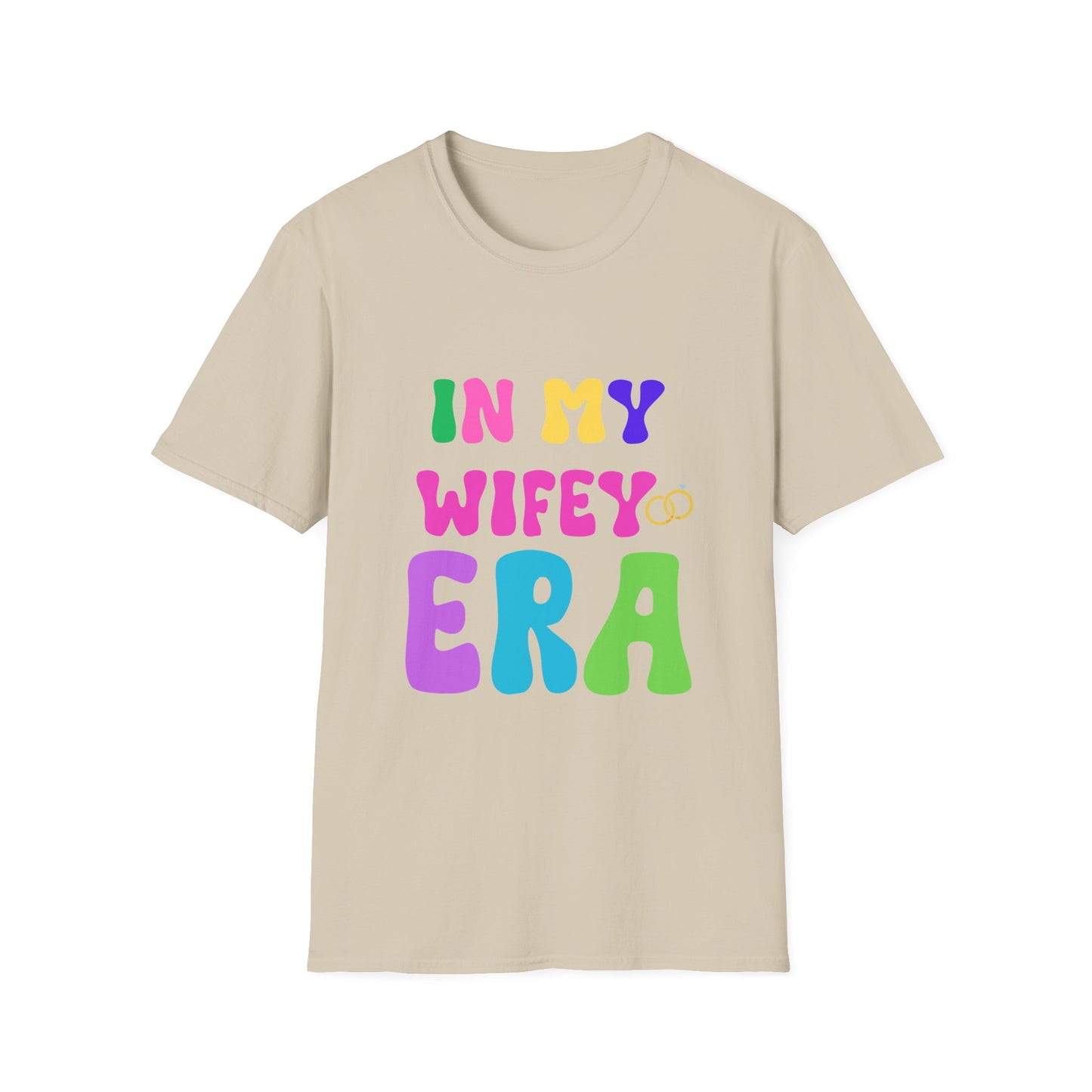 Wifey Era T-Shirt, Husband Gift, Wife Gift, Unisex Tee, Softstyle Shirt, Couple Shirt