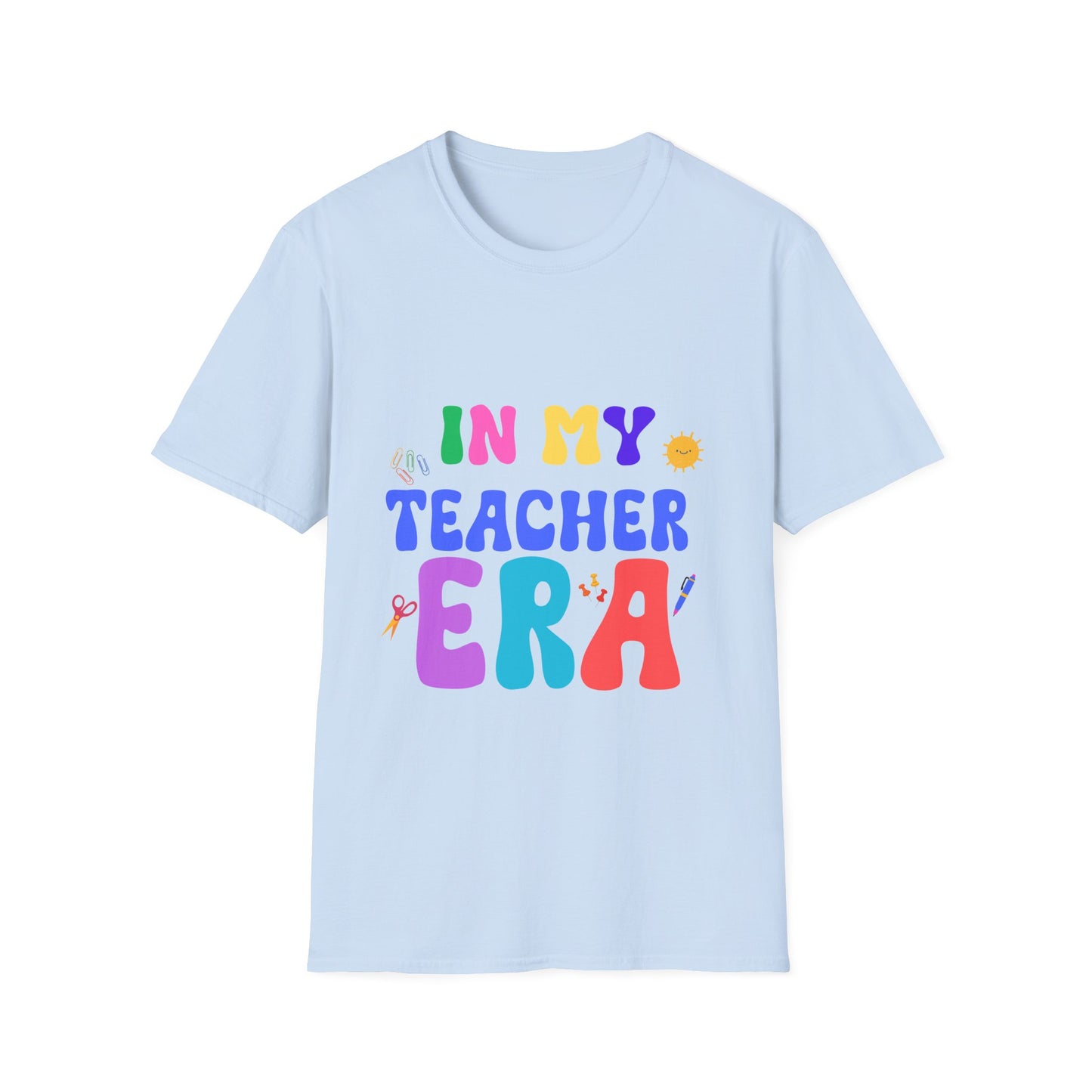 Teacher Era Unisex T-Shirt, School Teacher Gift, Educator Shirt, Retro Teacher Tee, Vintage Teaching Apparel