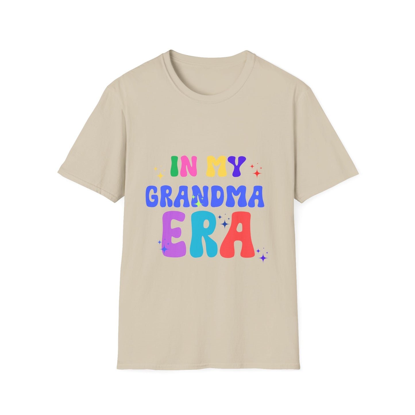 Vintage Vibes Unisex Softstyle T-Shirt, Grandma Nostalgia Tee, Retro Inspired Shirt, Classic Look Top, Family Heirloom Apparel