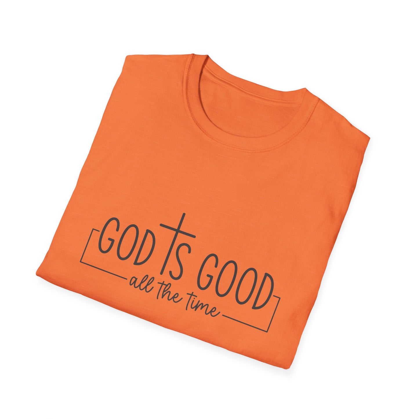 God is Good Religious Softstyle Unisex T-Shirt, Christian Tee, Faith Shirt, Inspirational Top, Religious Gift, Christian Apparel