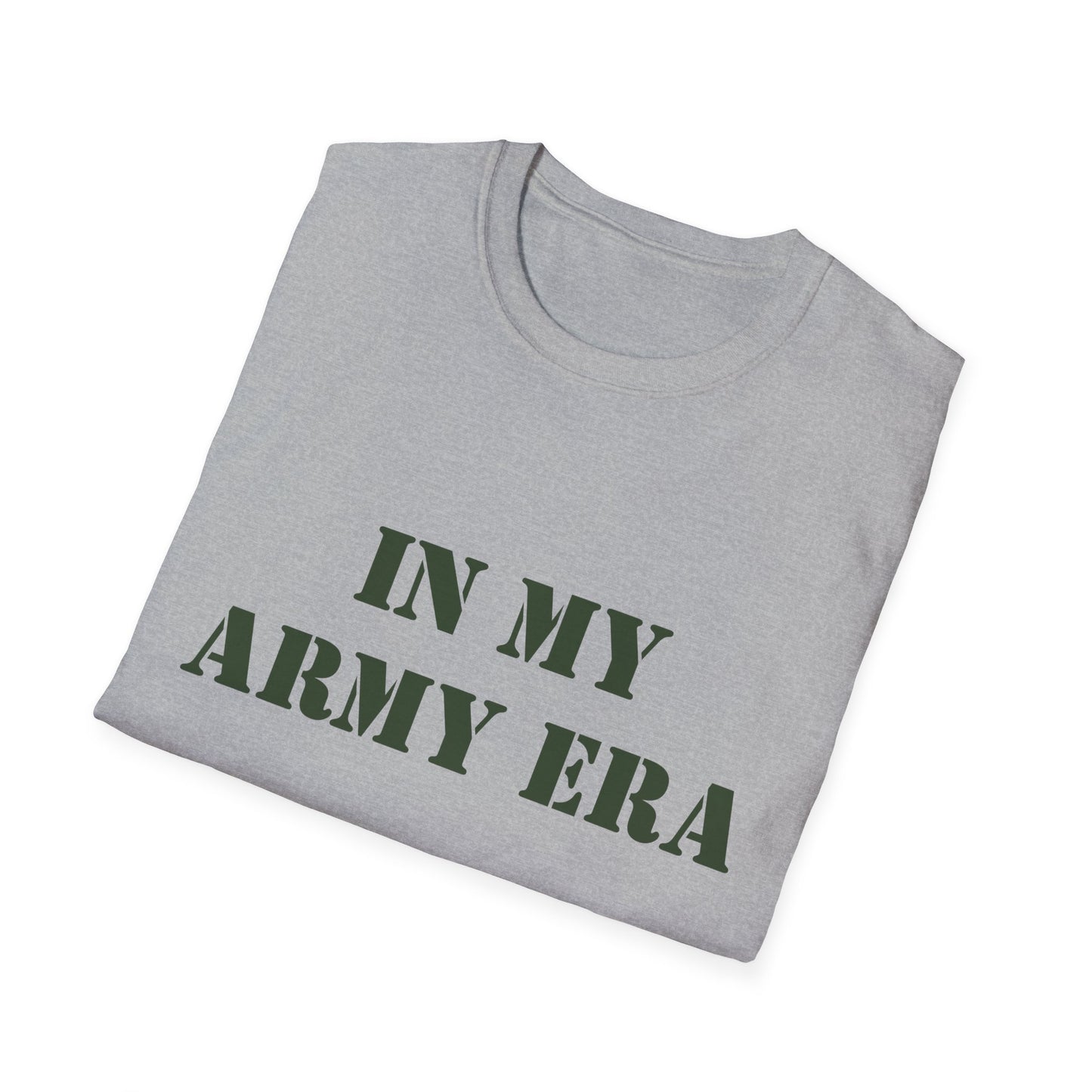 Vintage Military Unisex T-Shirt, Army Era Tee, Military Style Shirt, Camouflage Graphic Tee, Army Green Shirt