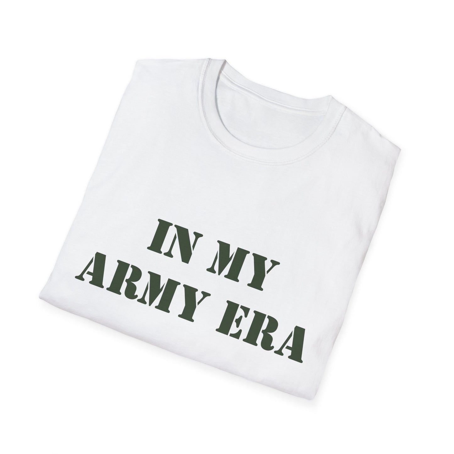 Vintage Military Unisex T-Shirt, Army Era Tee, Military Style Shirt, Camouflage Graphic Tee, Army Green Shirt