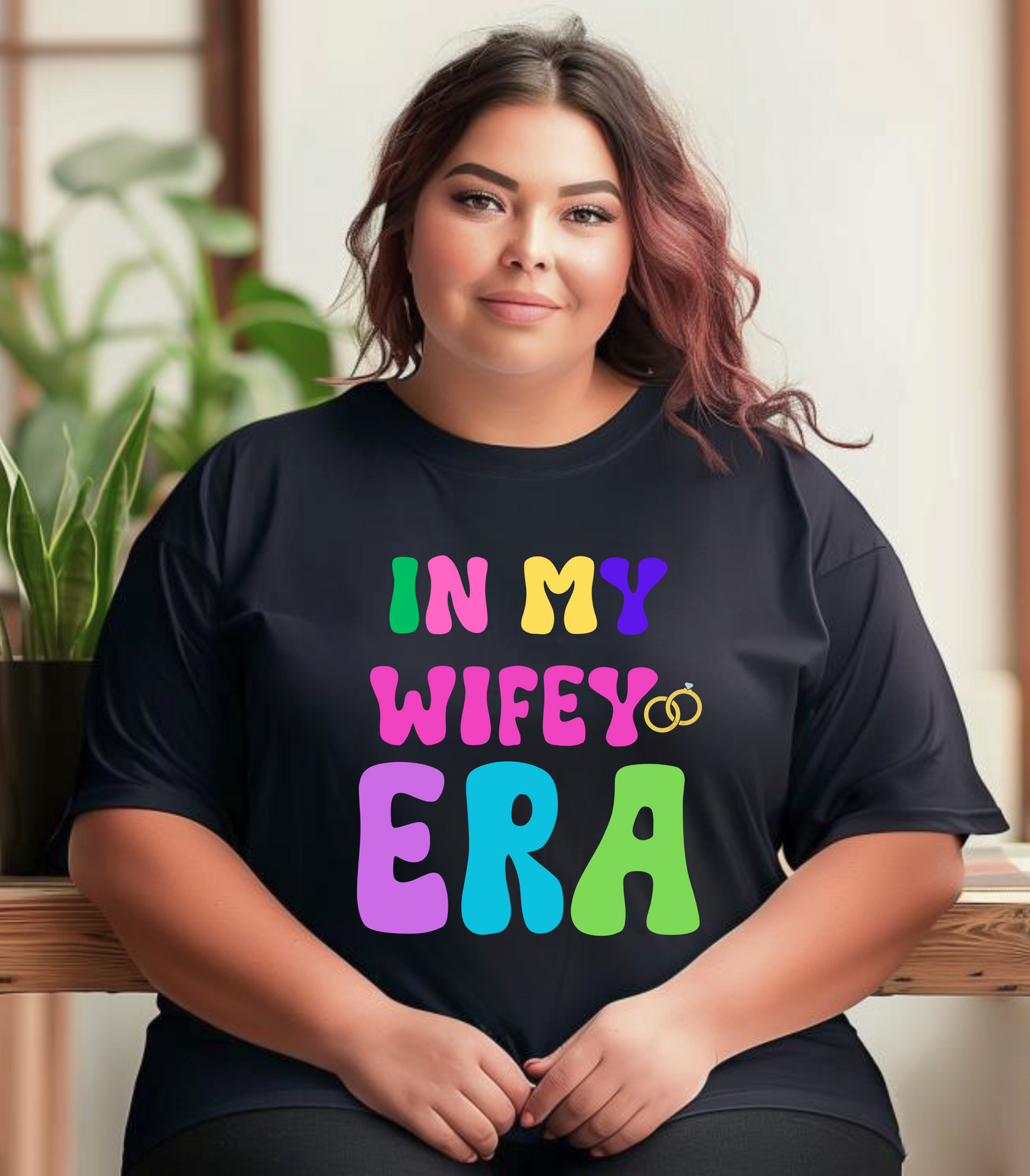 Wifey Era T-Shirt, Husband Gift, Wife Gift, Unisex Tee, Softstyle Shirt, Couple Shirt