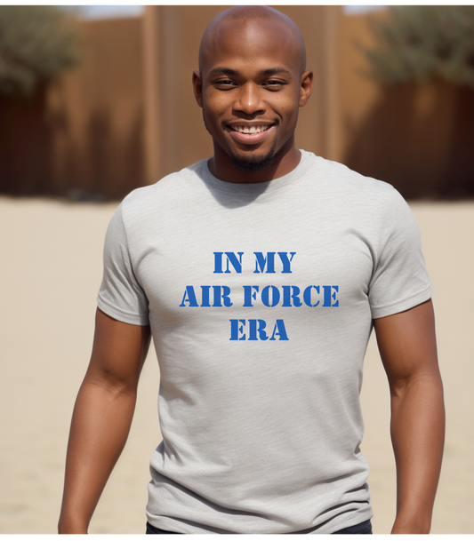 Air Force Era Unisex T-Shirt, Military Graphic Tee, Veterans Day Gift, Patriotic Shirt, Army Airforce Top, Aviation Apparel