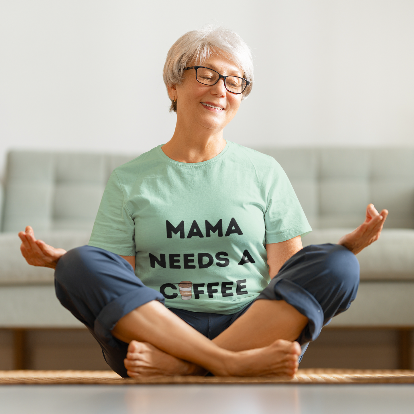 Mama Needs a Coffee T-Shirt, Funny Mom Tee, Mother's Day Gift, Mom Life Shirt, Coffee Lover Top