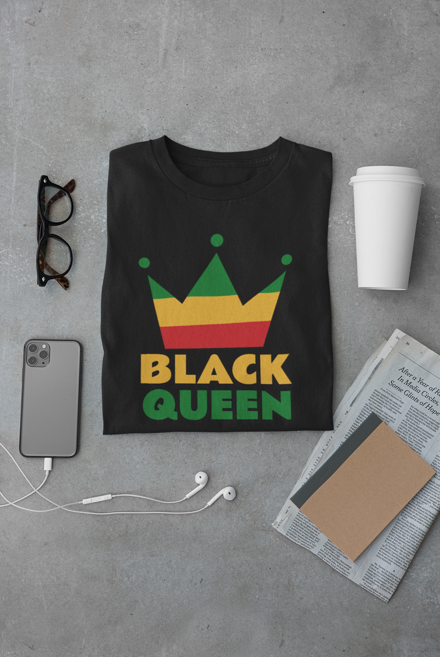 Black Queen Unisex Softstyle T-Shirt, Black Pride Shirt, African Heritage Top, empowering women, African Heritage Shirt, Black Lives Matter