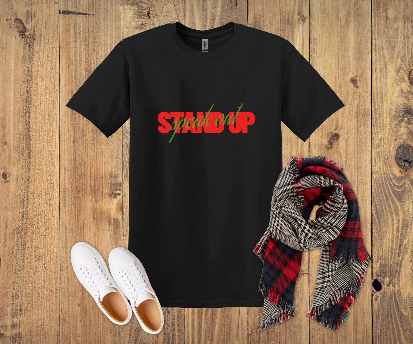 Stand Up, Speak Out, Unisex Softstyle T-Shirt, Civil Rights Movement Shirt, Black Lives Matter Apparel, African American Heritage Tee