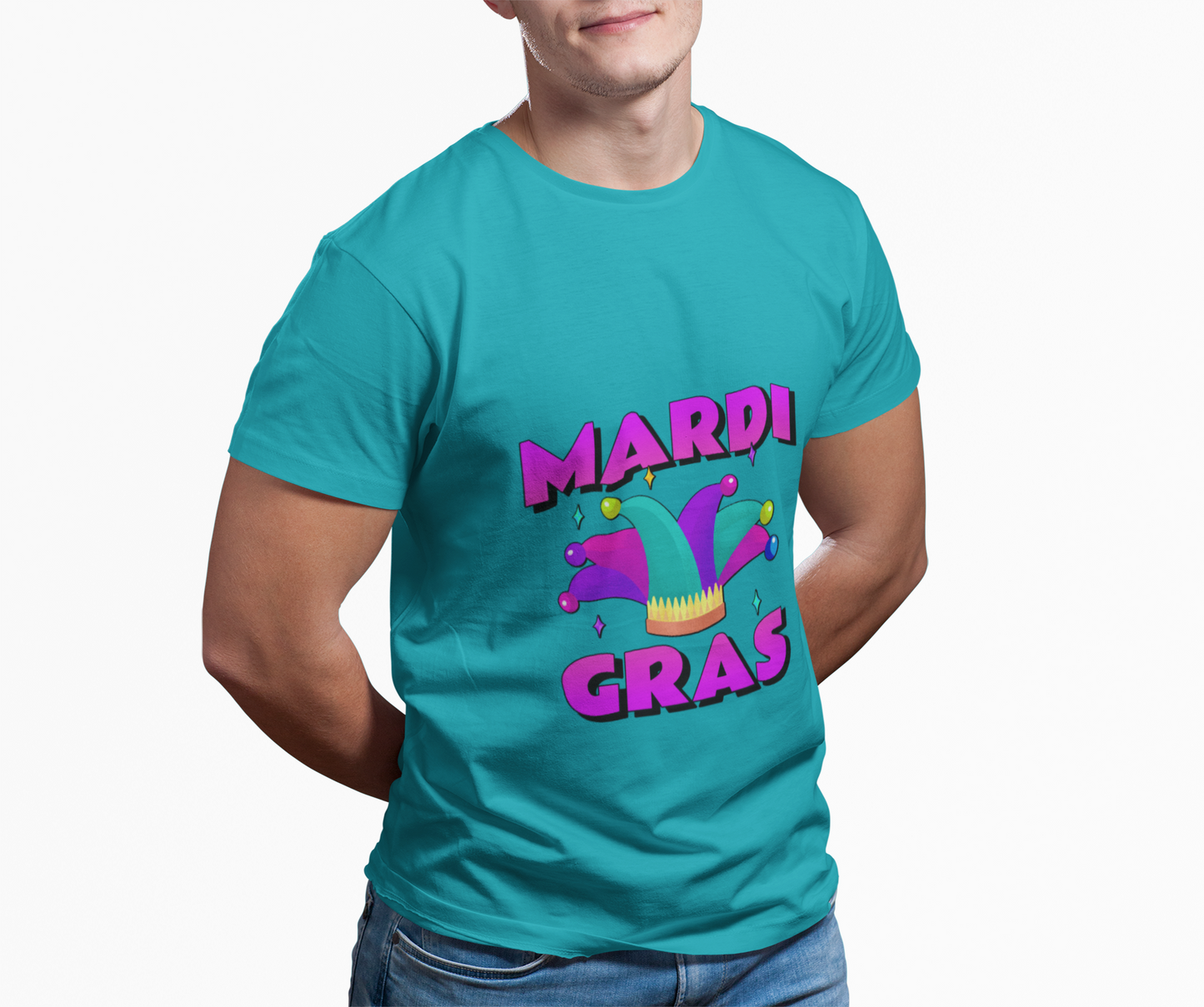 Mardi Gras T-Shirt, Fat Tuesday Tee, Carnival Shirt, Unisex Softstyle Top, Festival Wear