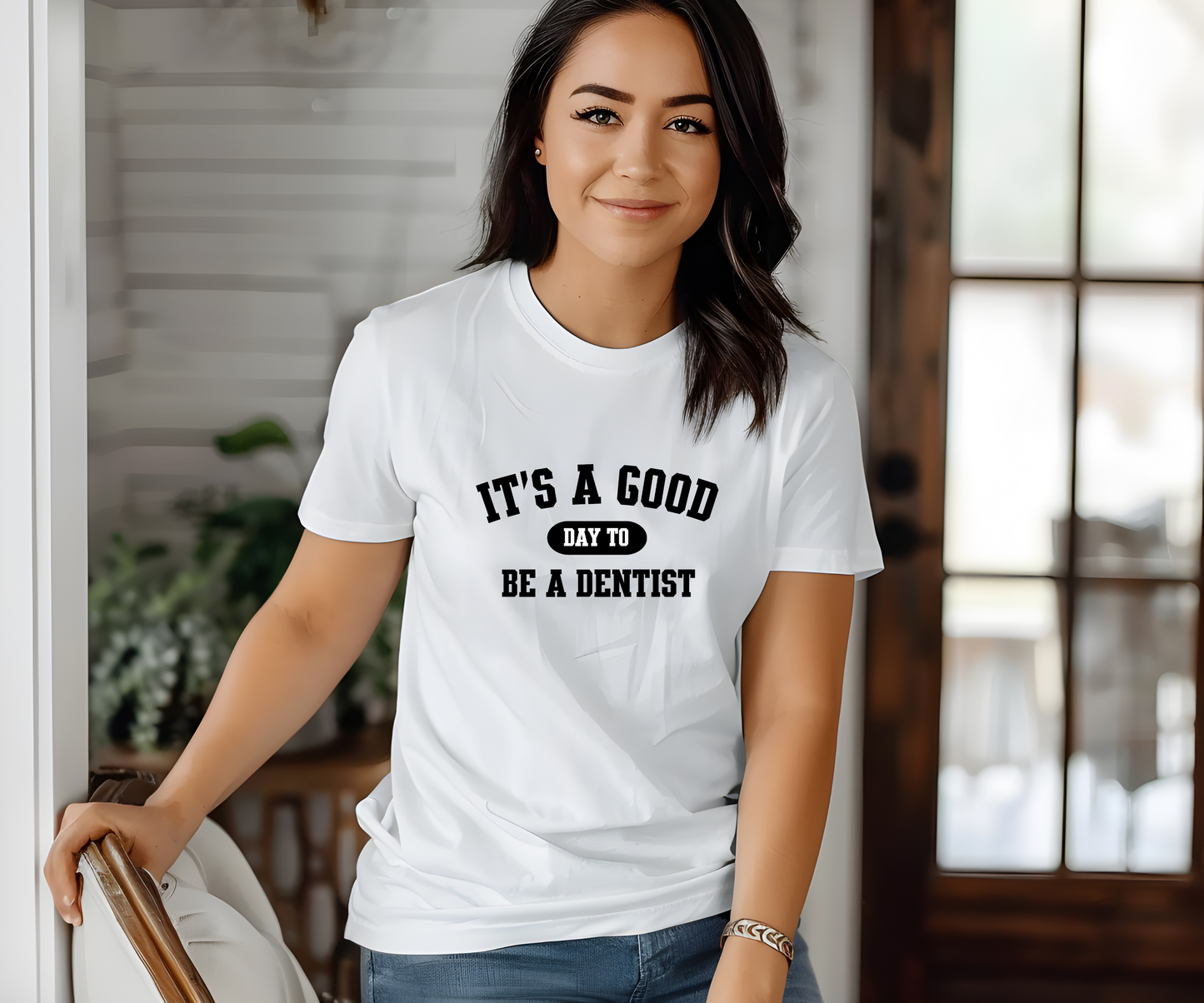 Good Day Dentist Tee, Dental Hygienist Shirt, Dental Assistant Gift, Dentist Graduation Present, Dental Clinic Apparel