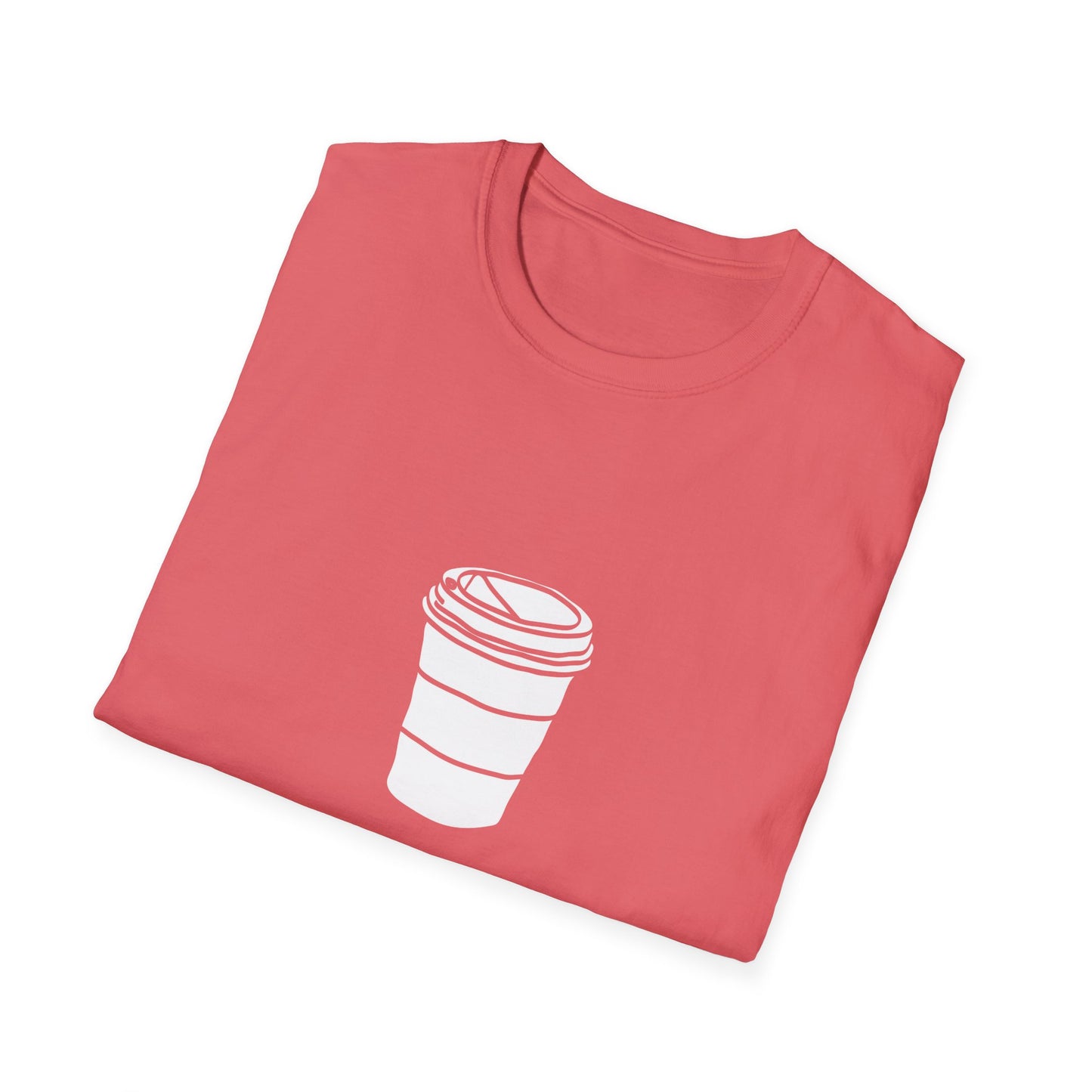 Good Days Start with Coffee, Unisex Softstyle T-Shirt, Coffee Lover Tee, Funny Coffee Shirt, Gift for Coffee Drinkers, Coffee Obsessed