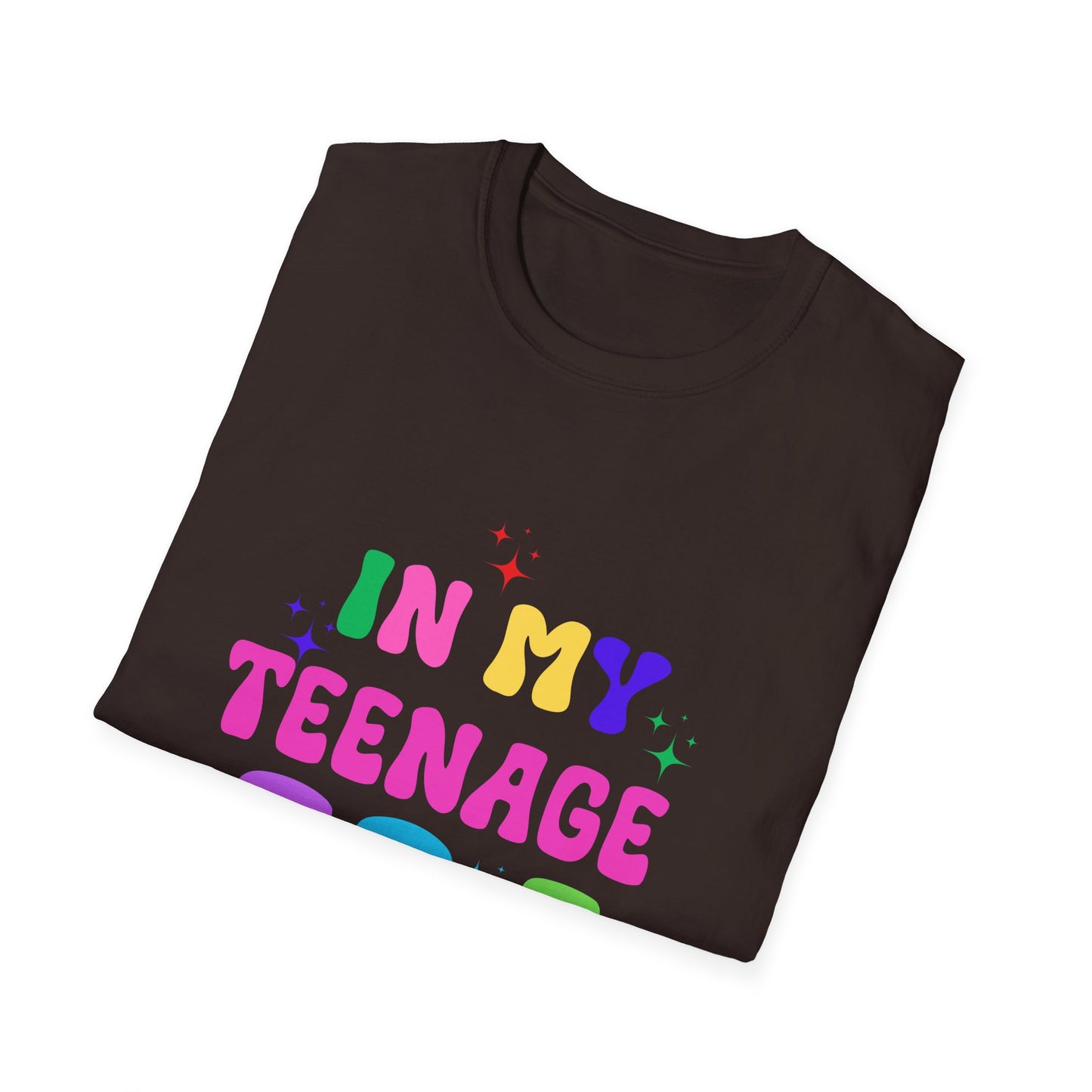 Vintage Vibes In My Teenage Era Unisex T-Shirt, Retro Graphic Tee, 90s Nostalgia Shirt, Hipster Fashion Top, Gift for Gen Z
