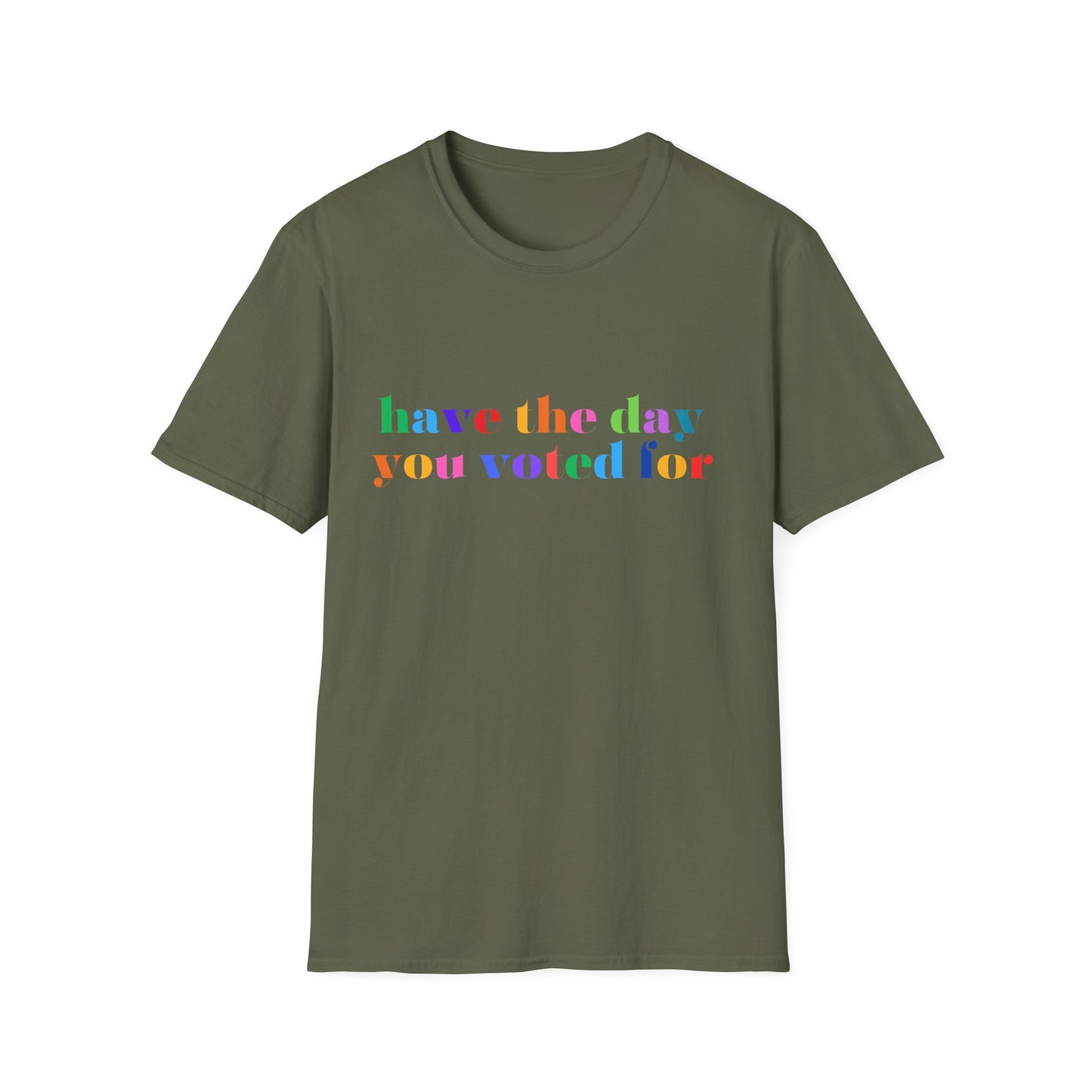 Voting Day Unisex Tee, Political Voting T-Shirt, Election Day Shirt, Democracy Activist Top