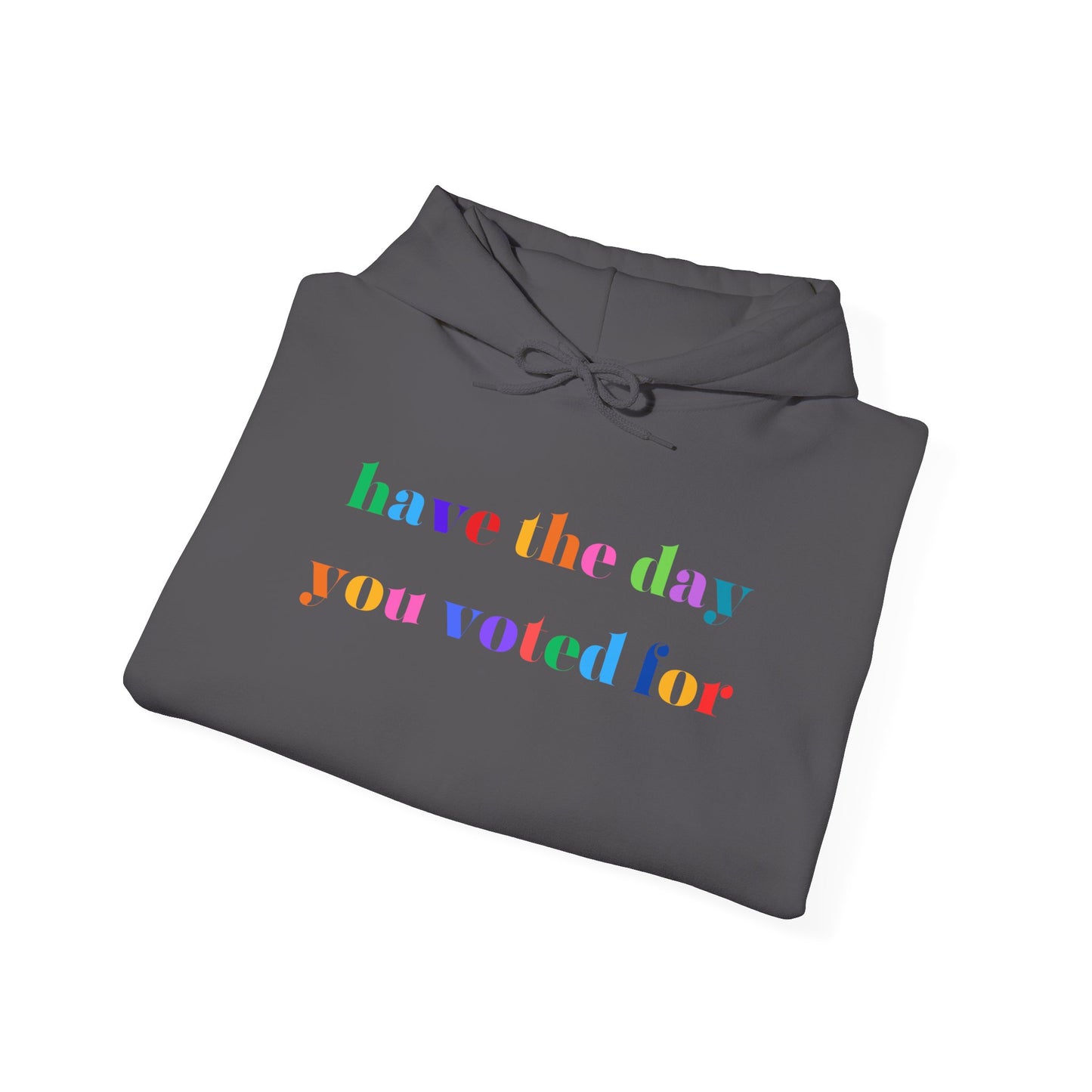 Election Day Hoodie, Political Voting Sweatshirt, Democracy Activist Jumper, Political Campaign Pullover, Civic Engagement Hooded Sweater