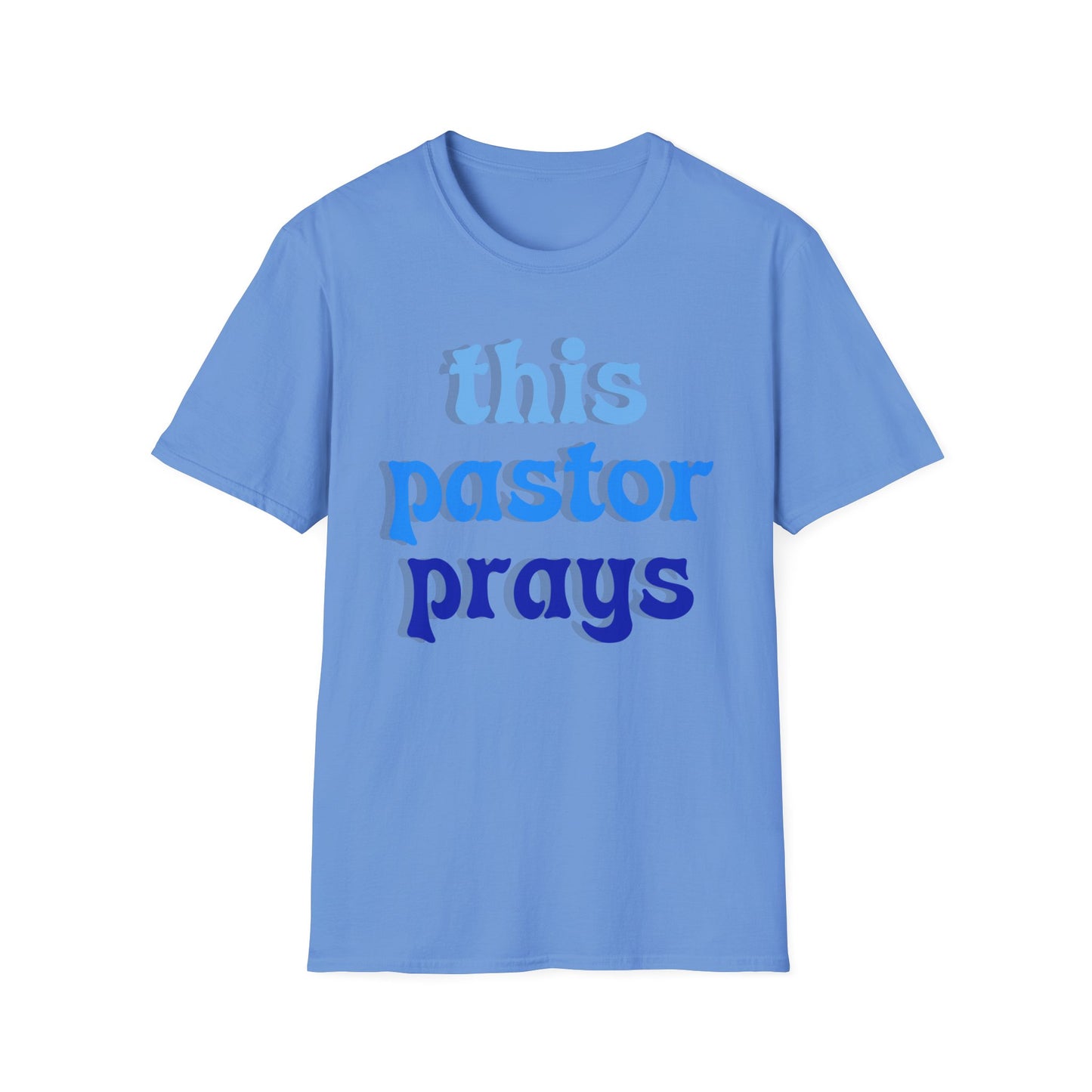Pastor Prays T-Shirt, Christian Tee, Religious Gift, Unisex Shirt, Inspirational Clothing