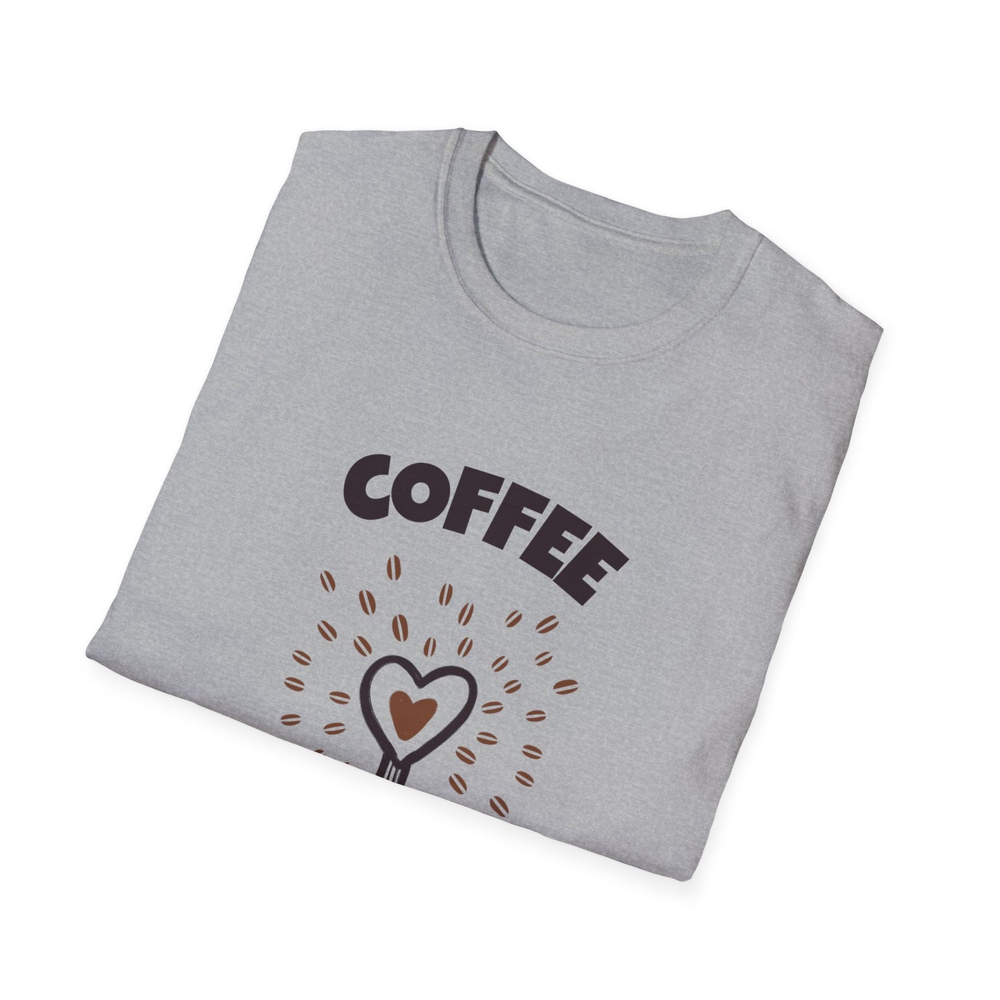 Coffee the Key to Survival Unisex Softstyle T-Shirt, Coffee Lover Tee, Funny Coffee Shirt, Gift for Coffee Drinkers, Coffee Obsessed Apparel