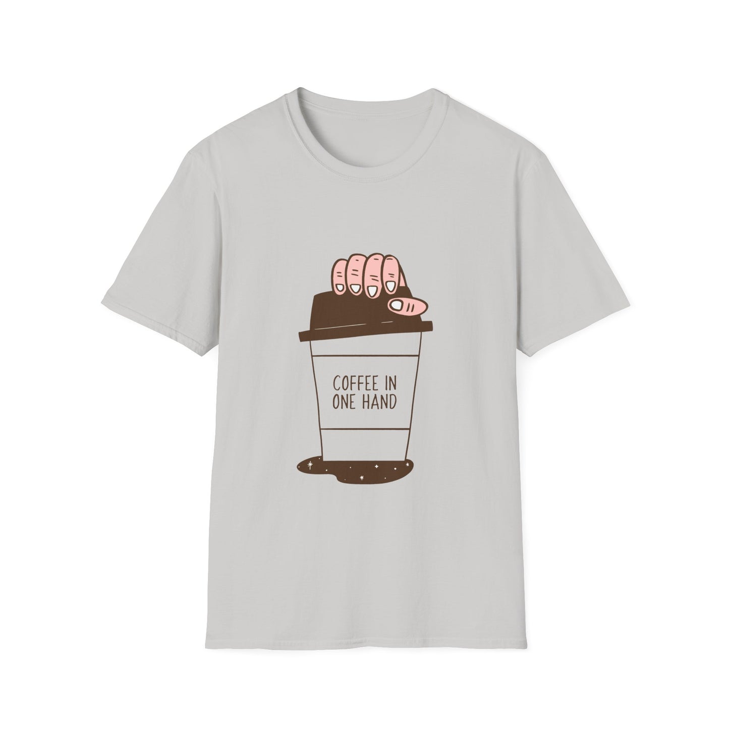 Coffee Confidence Unisex T-Shirt, Funny Graphic Tee, Coffee Lover Gift, Inspirational Quote Shirt, Caffeine Addict Top
