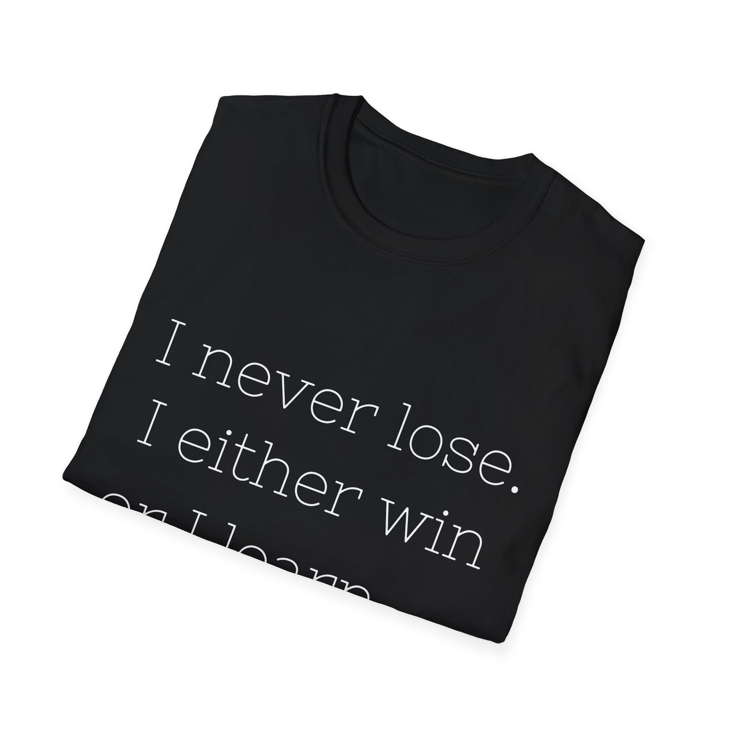 Win or Lose Nelson Mandela Quote T-Shirt, Unisex Tee, Inspirational Shirt, Motivational Top, Positive Vibes Clothing