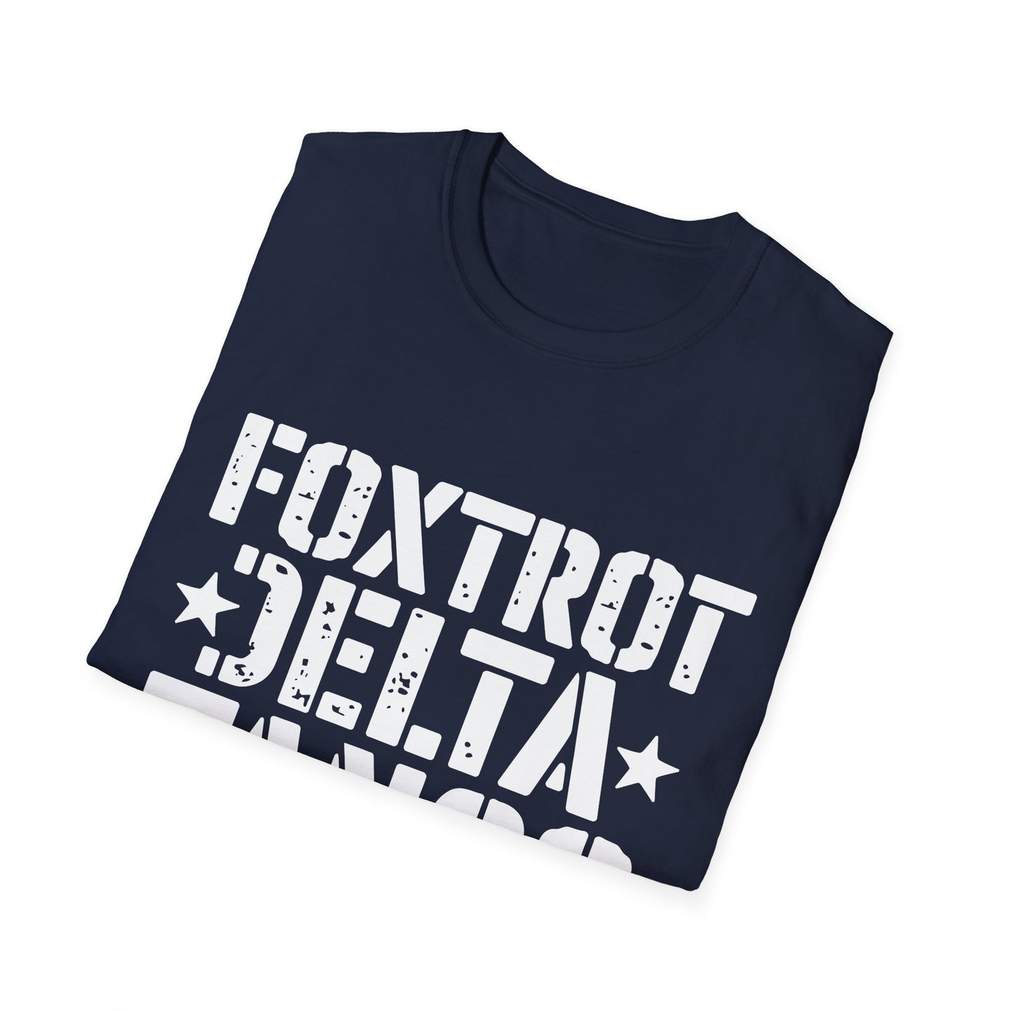 Delta Foxtrot Tango Resist Persist Prevail Unisex Softstyle T-Shirt, Protest Tee, Activist Shirt, Political Apparel, Military Alphabet Top