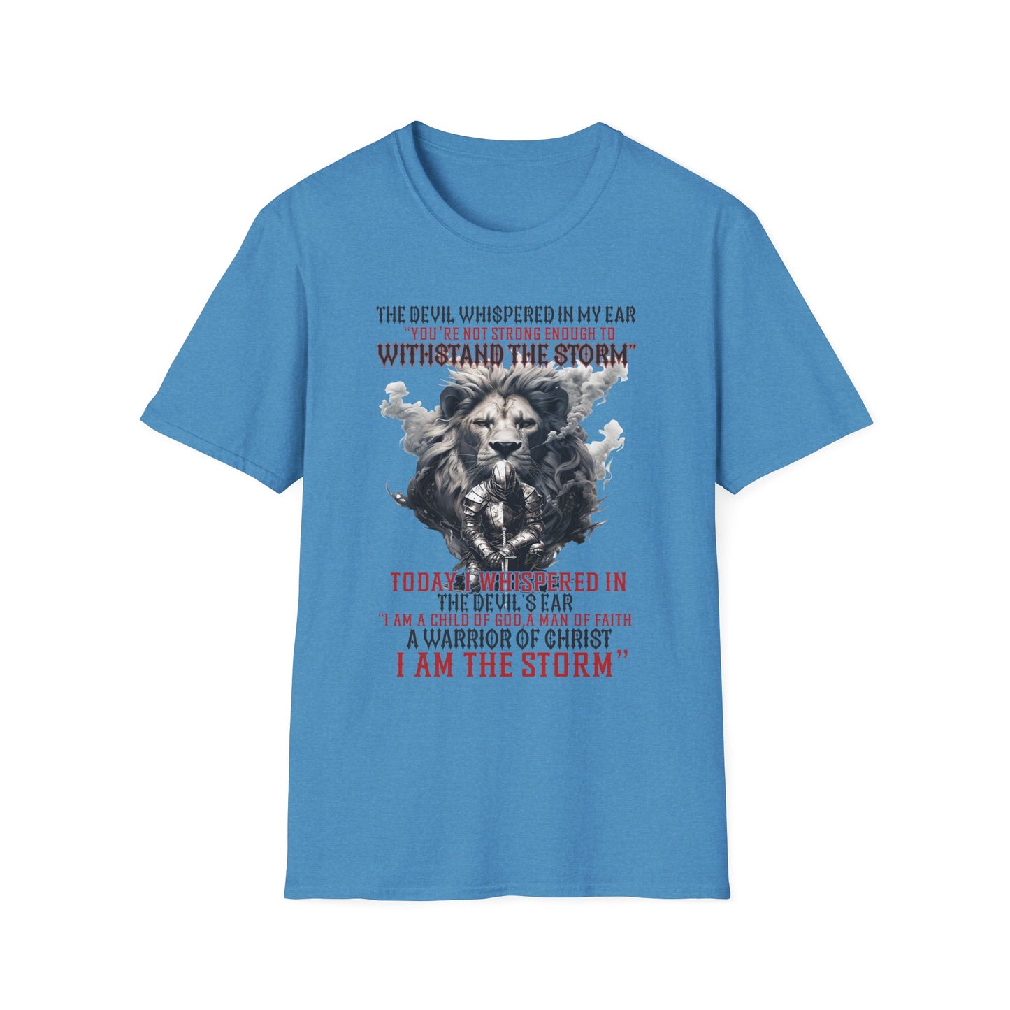 Christian Faith T-shirt, Religious Tee, Spiritual Top, Unisex Shirt, Christian Gift for Men