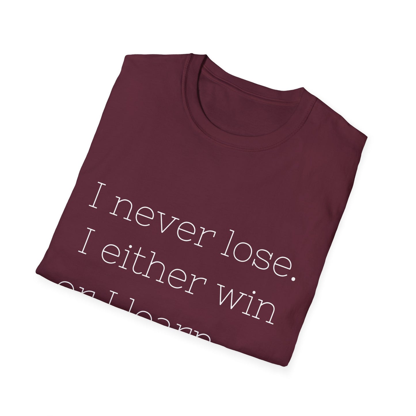 Win or Lose Nelson Mandela Quote T-Shirt, Unisex Tee, Inspirational Shirt, Motivational Top, Positive Vibes Clothing