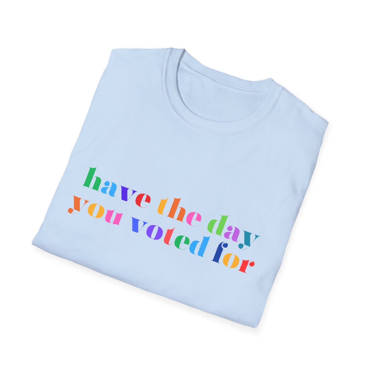 Voting Day Unisex Tee, Political Voting T-Shirt, Election Day Shirt, Democracy Activist Top
