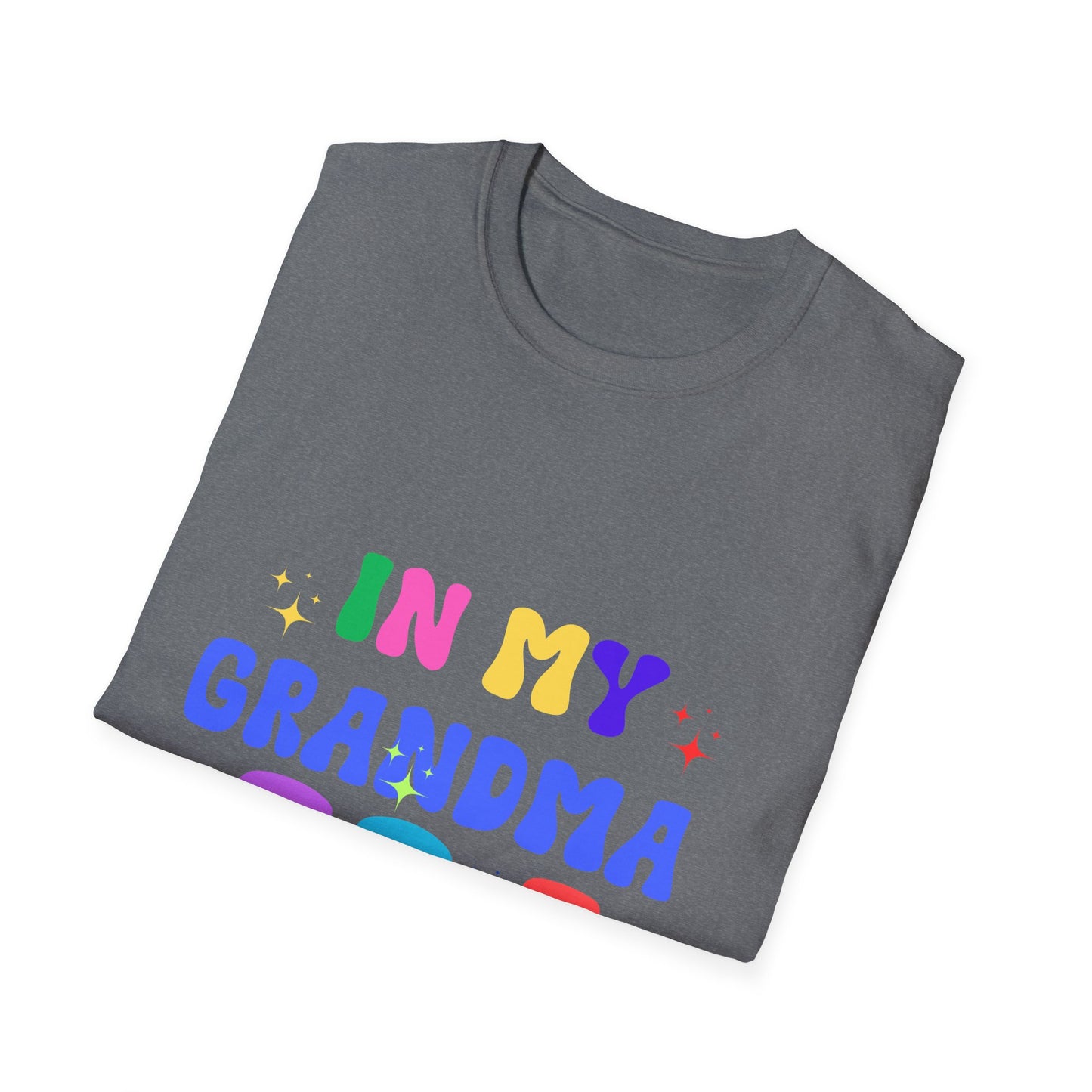 Vintage Vibes Unisex Softstyle T-Shirt, Grandma Nostalgia Tee, Retro Inspired Shirt, Classic Look Top, Family Heirloom Apparel