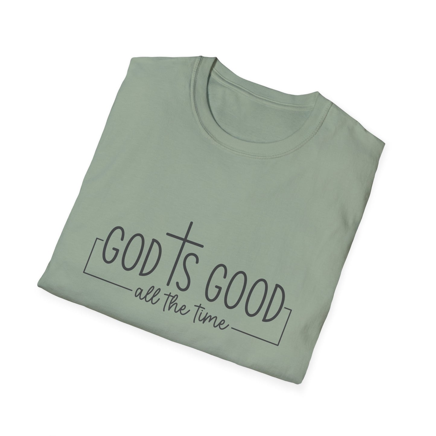 God is Good Religious Softstyle Unisex T-Shirt, Christian Tee, Faith Shirt, Inspirational Top, Religious Gift, Christian Apparel