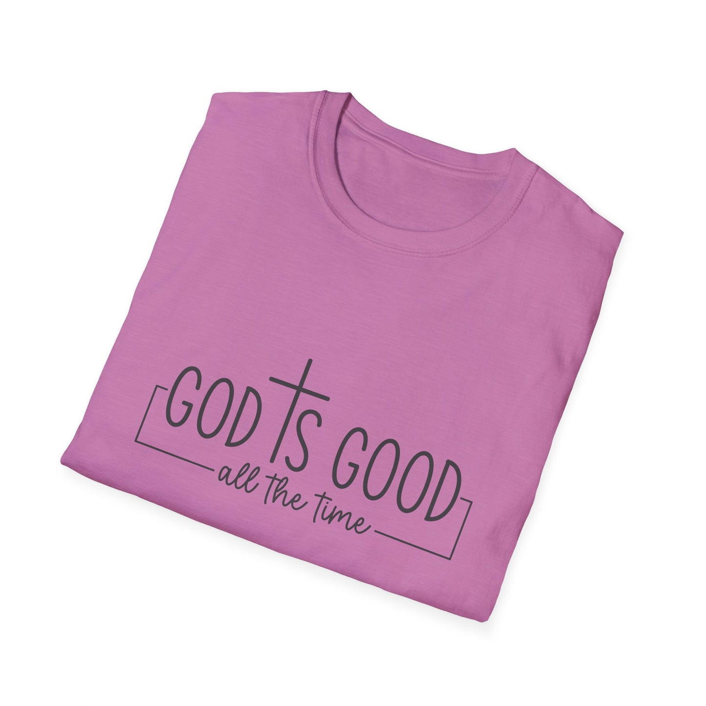 God is Good Religious Softstyle Unisex T-Shirt, Christian Tee, Faith Shirt, Inspirational Top, Religious Gift, Christian Apparel