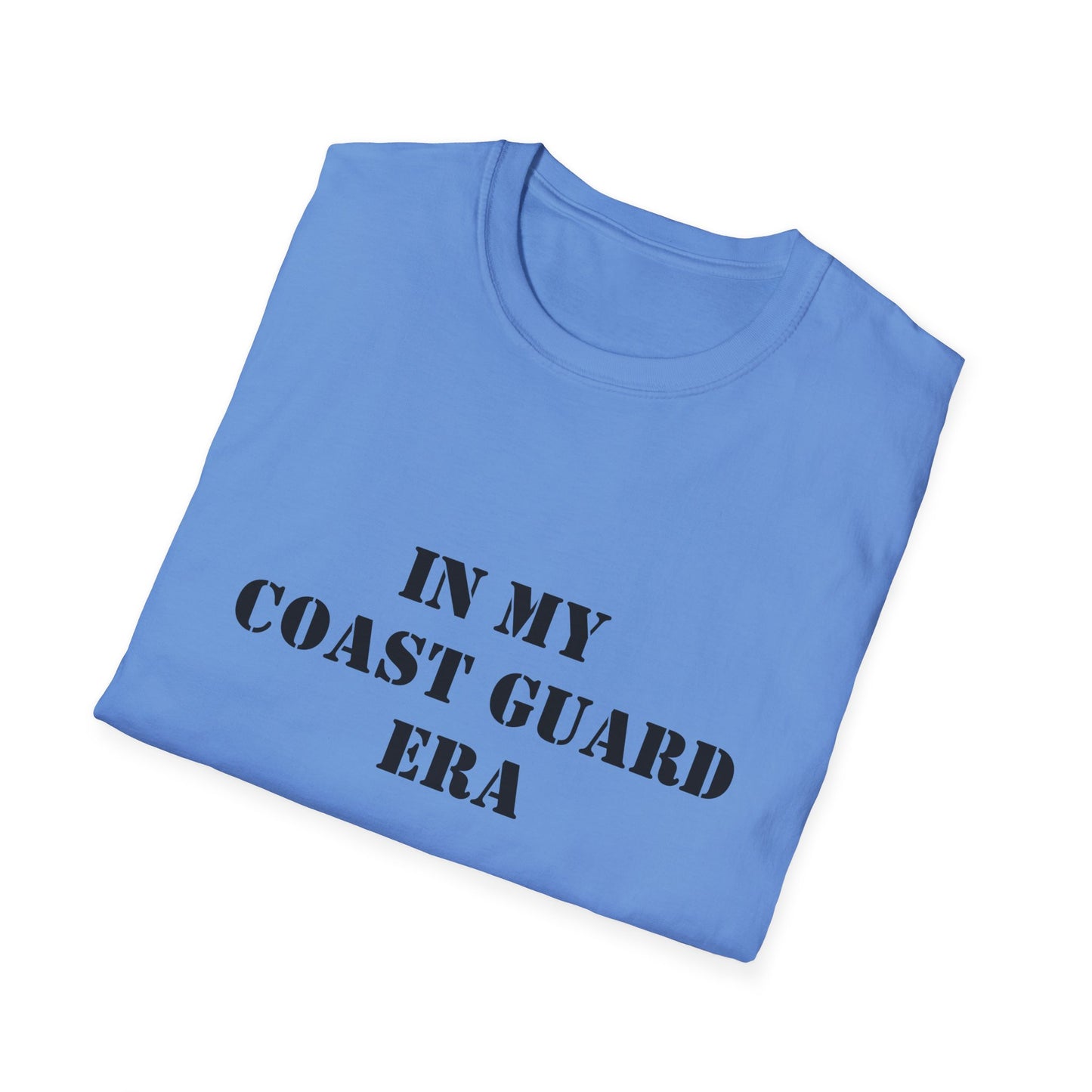 Coast Guard Era Unisex Softstyle T-Shirt, Nautical Tee, Ocean Lover Gift, Graphic Tee, Naval Theme Top