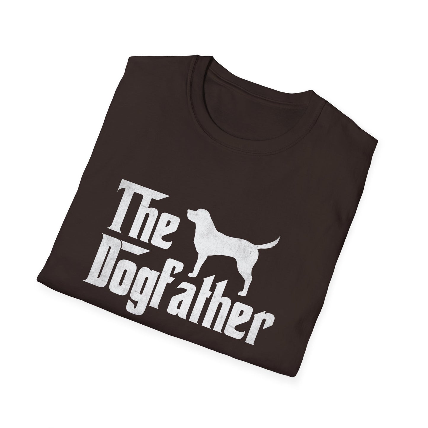 The Dogfather T-Shirt, Pet Lovers's Shirt, Dog Dad Tee, Funny Dog Owner Gift, Puppy Parent Top, Animal Lover Apparel