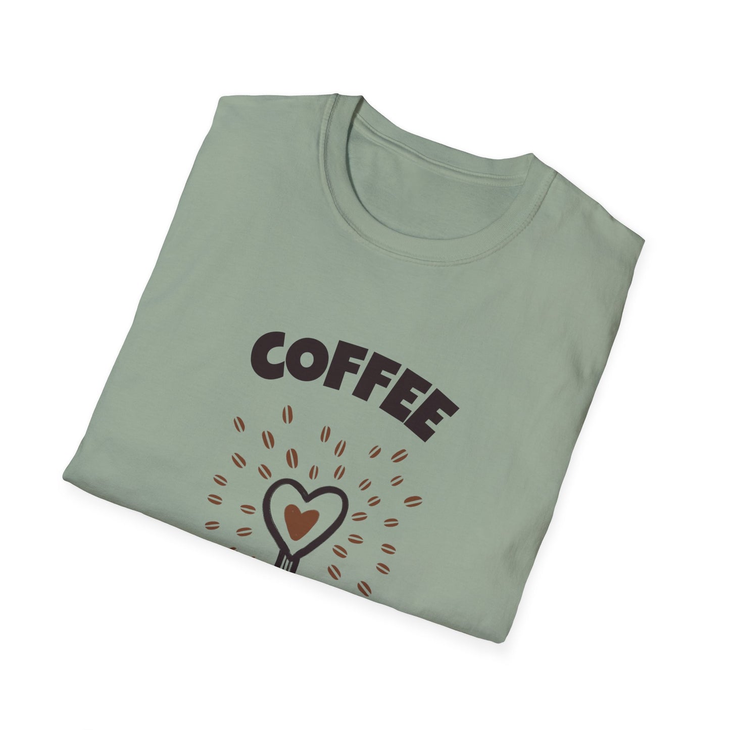 Coffee the Key to Survival Unisex Softstyle T-Shirt, Coffee Lover Tee, Funny Coffee Shirt, Gift for Coffee Drinkers, Coffee Obsessed Apparel