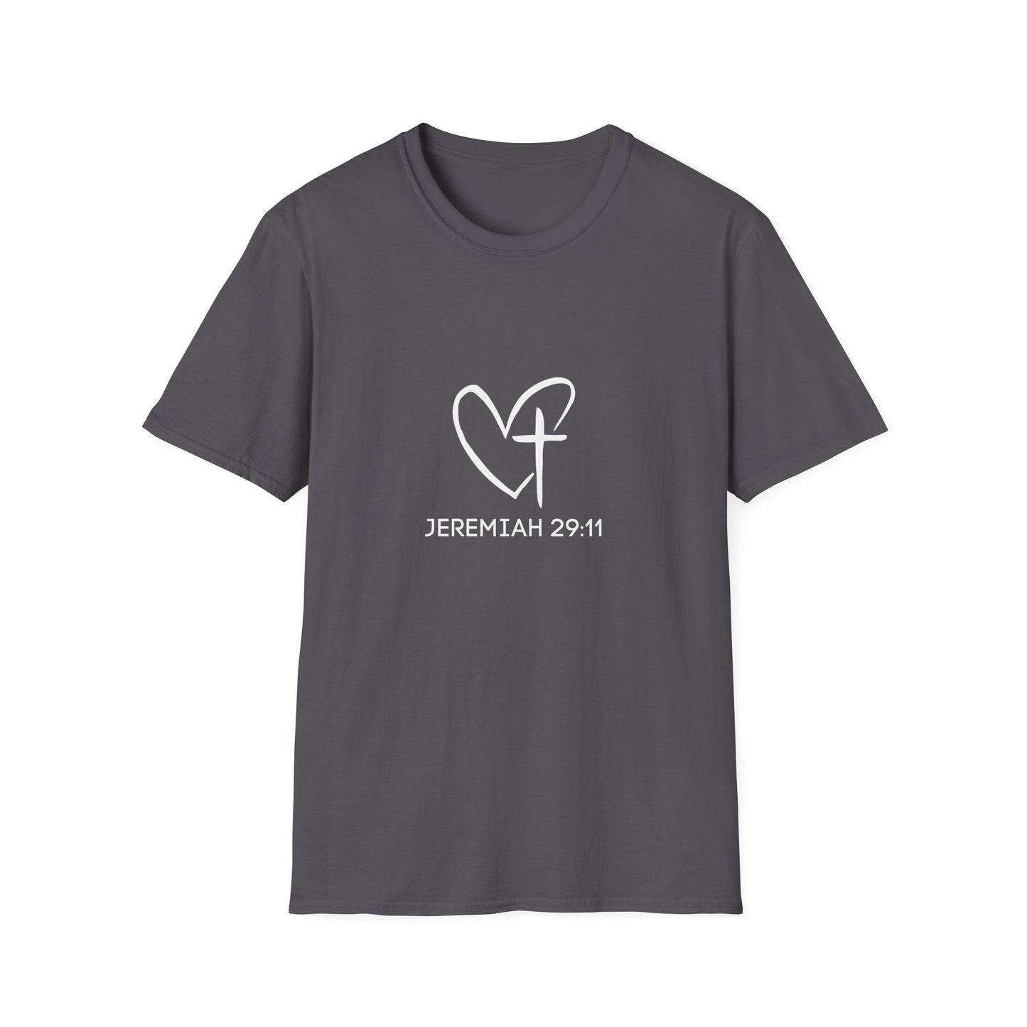 Jeremiah 29:11 Christian T-Shirt, Inspirational Bible Verse Tee Shirt, Religious Scripture Clothing, Comfortable Soft Cotton Men's/Women's