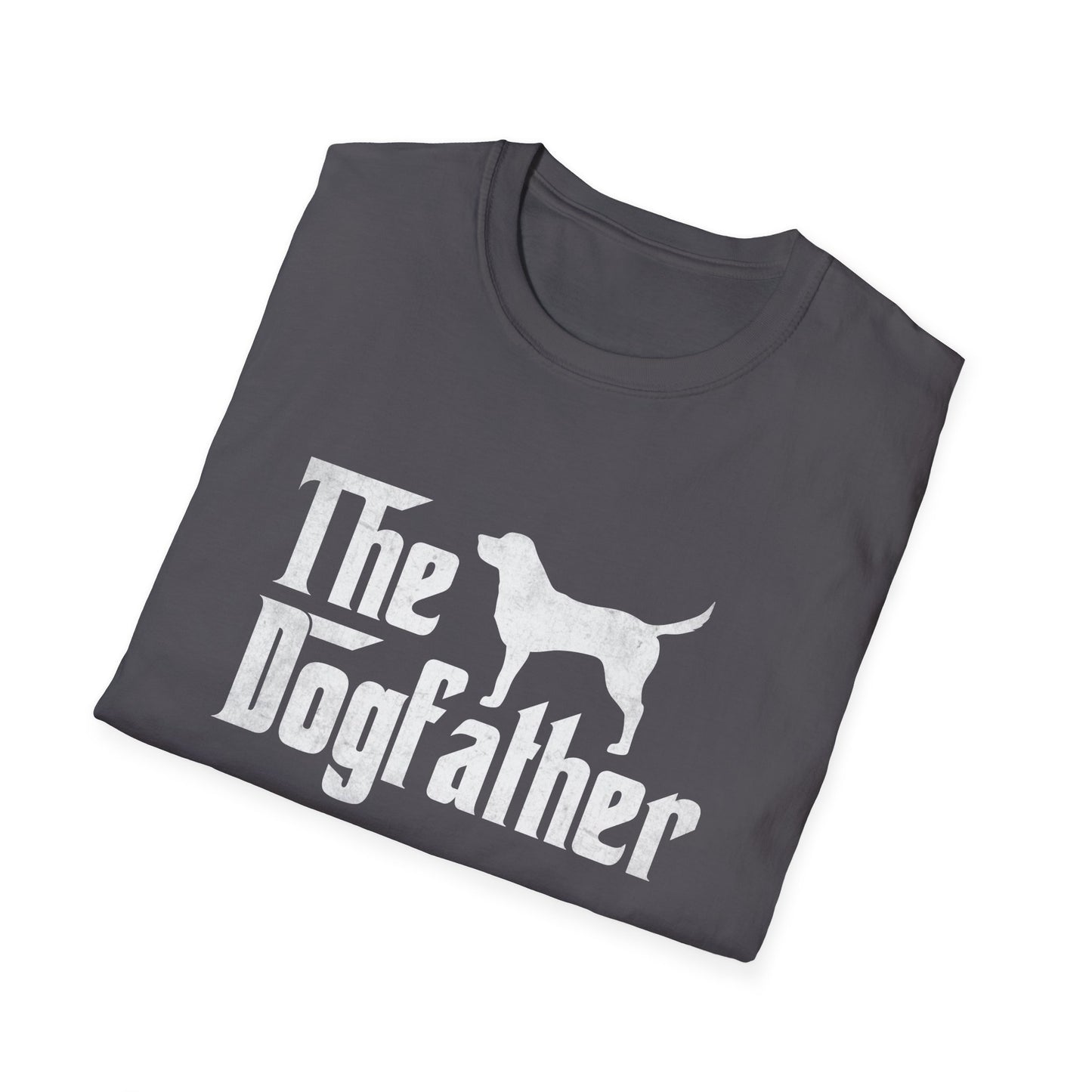 The Dogfather T-Shirt, Pet Lovers's Shirt, Dog Dad Tee, Funny Dog Owner Gift, Puppy Parent Top, Animal Lover Apparel