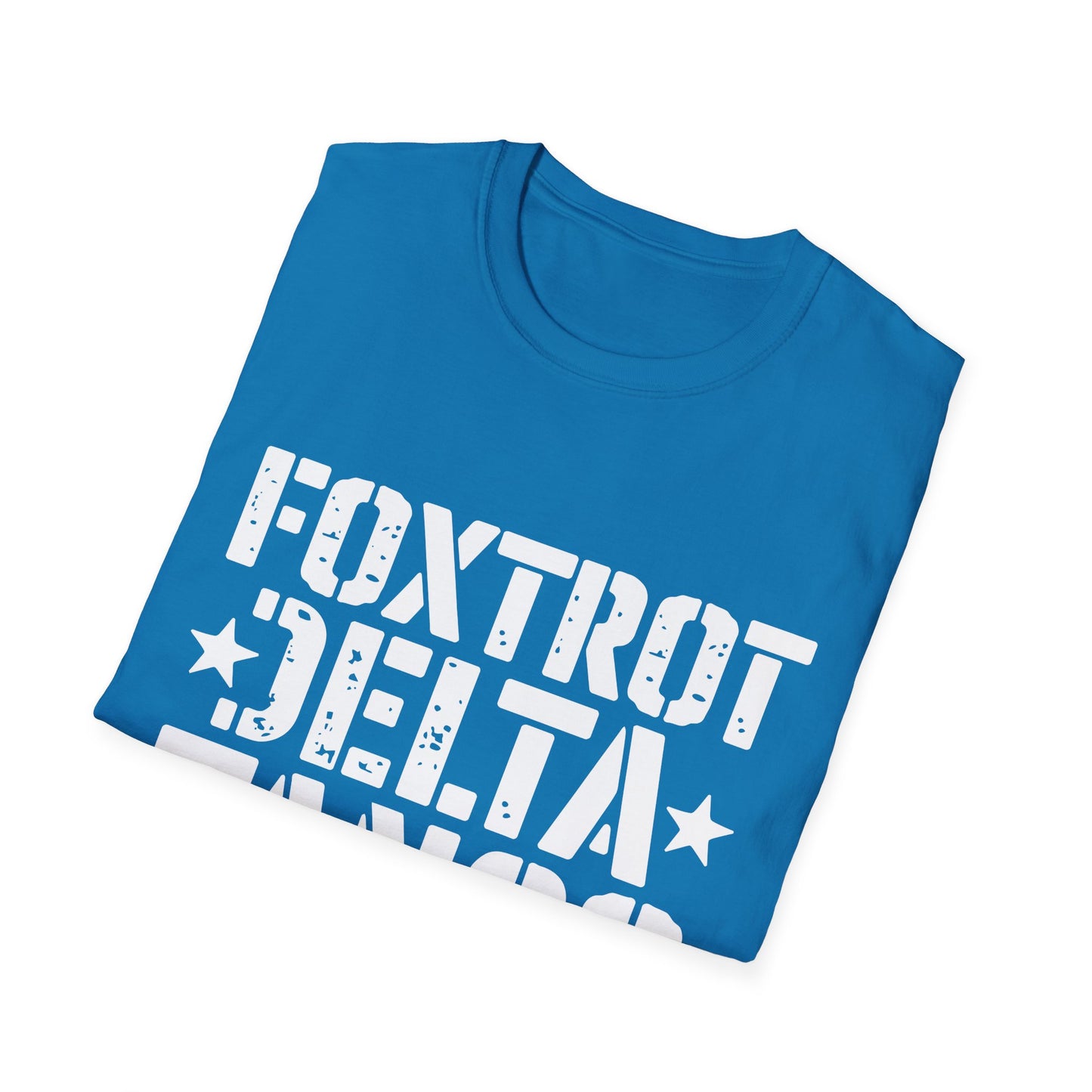 Delta Foxtrot Tango Resist Persist Prevail Unisex Softstyle T-Shirt, Protest Tee, Activist Shirt, Political Apparel, Military Alphabet Top