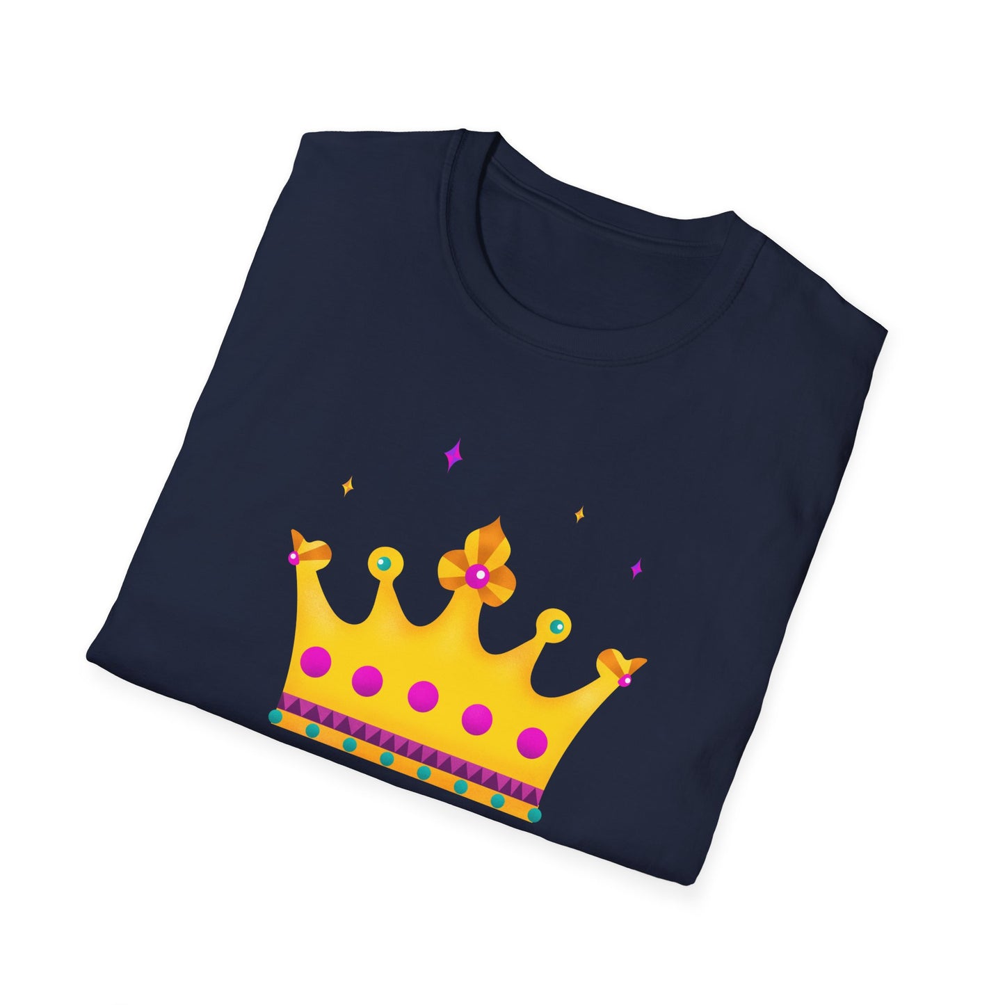 New Orlens Mardi Gras King Unisex Softstyle T-Shirt, Party Shirt, Fat Tuesday shirt