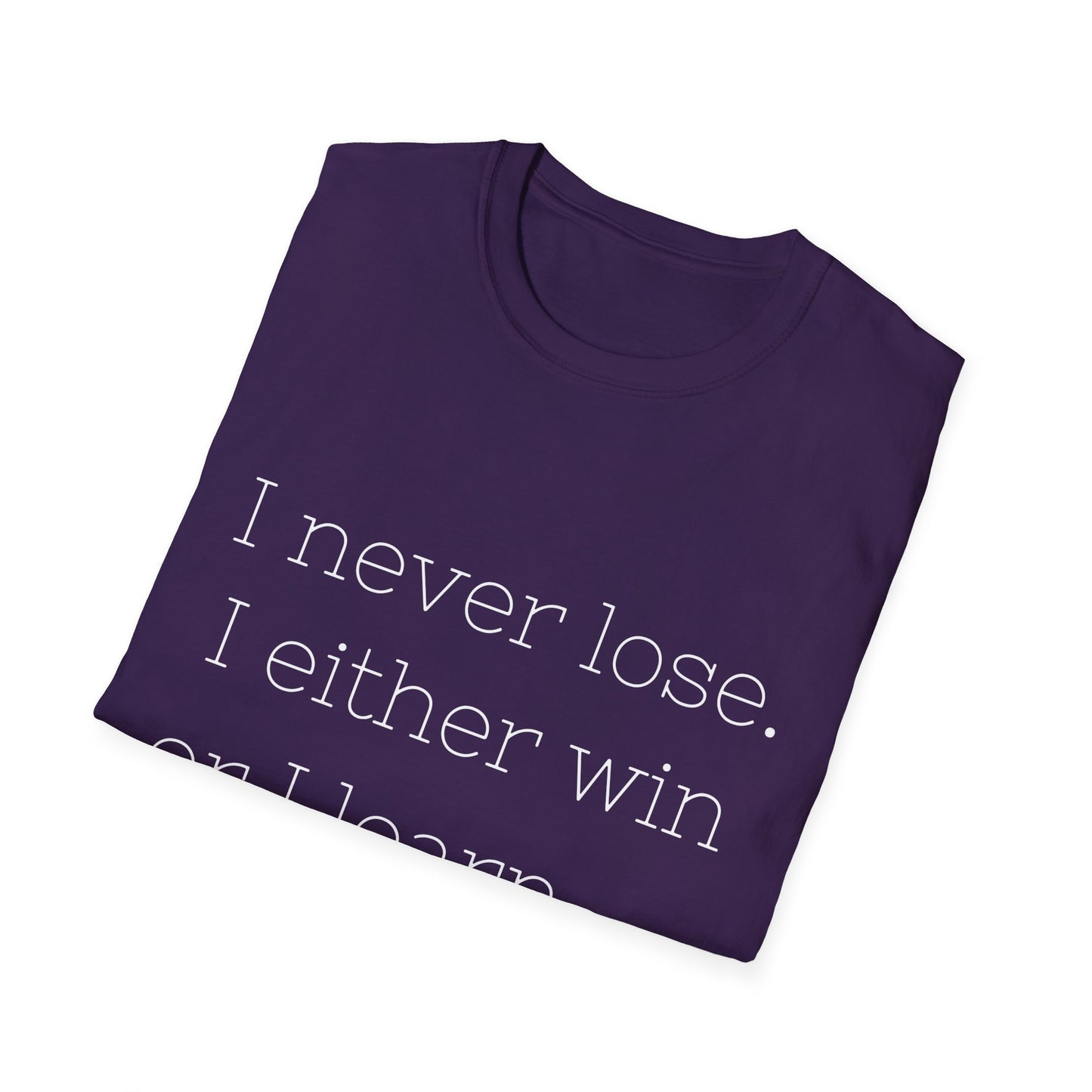 Win or Lose Nelson Mandela Quote T-Shirt, Unisex Tee, Inspirational Shirt, Motivational Top, Positive Vibes Clothing