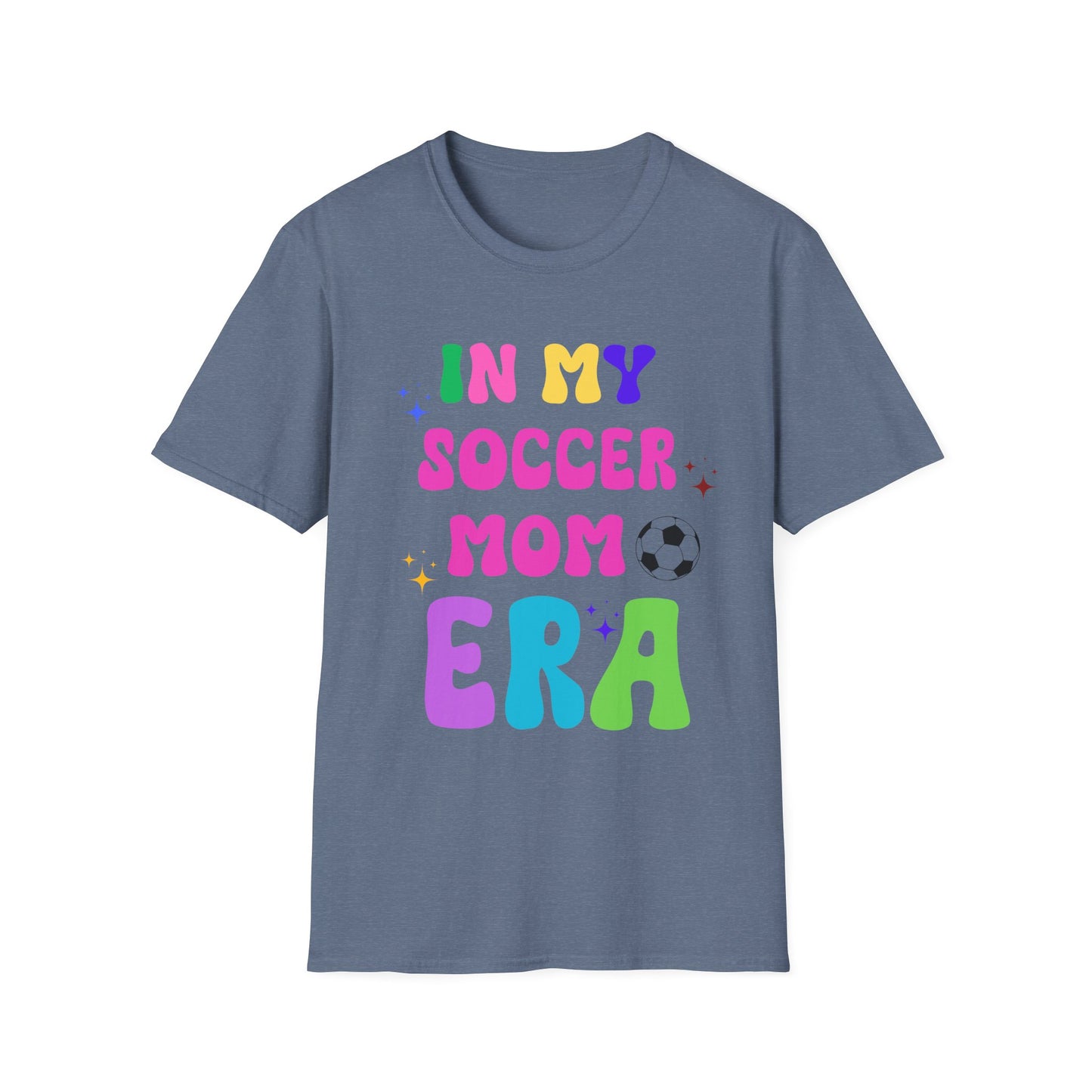 Soccer Mom Era Unisex T-Shirt, Sports Mom Tee, Soccer Mom Gift, Mom Life Shirt, Parenting Tee