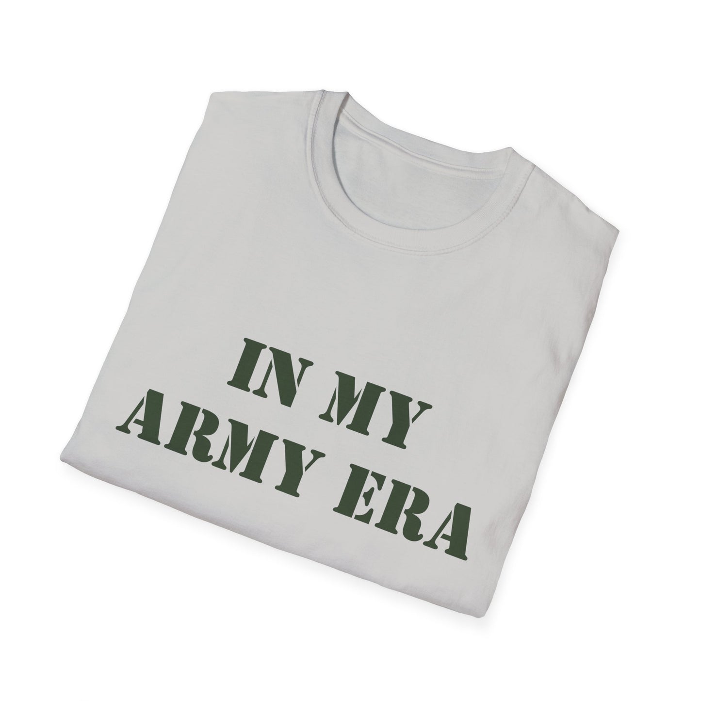 Vintage Military Unisex T-Shirt, Army Era Tee, Military Style Shirt, Camouflage Graphic Tee, Army Green Shirt