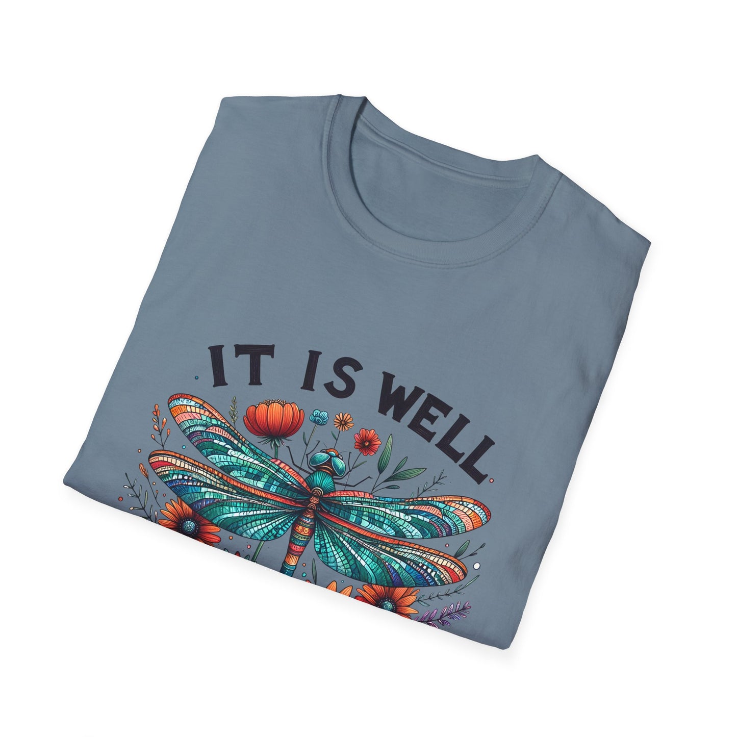 Faithful Soul Unisex Softstyle T-Shirt, Christian Graphic Tee, Inspirational Quote Shirt, Religious Gift, Comfort Fit Top