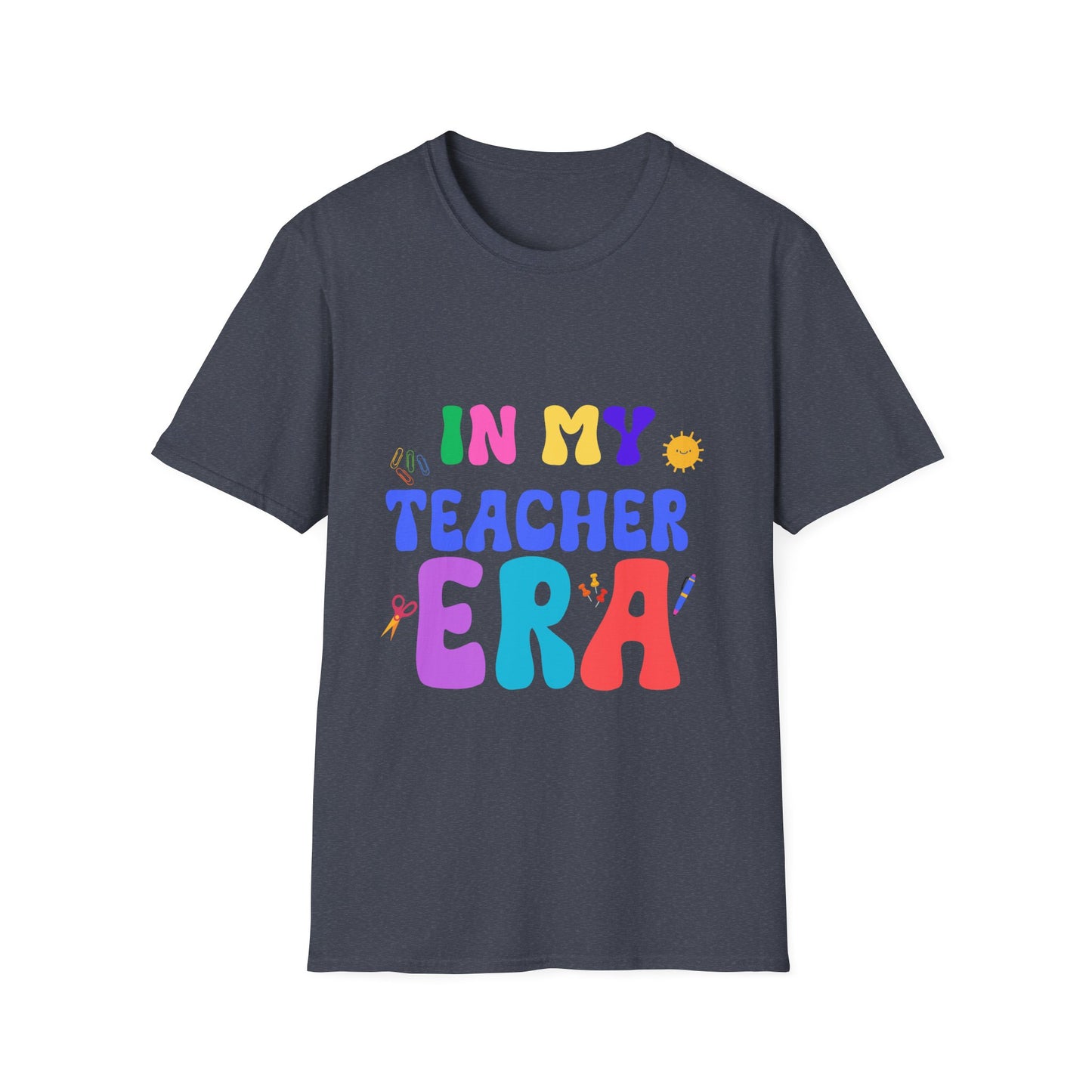 Teacher Era Unisex T-Shirt, School Teacher Gift, Educator Shirt, Retro Teacher Tee, Vintage Teaching Apparel