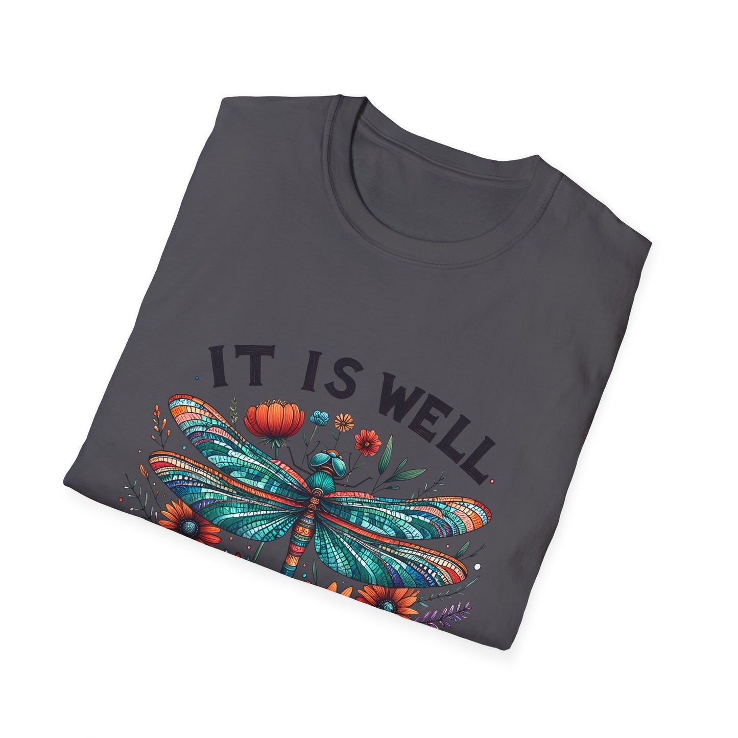 Faithful Soul Unisex Softstyle T-Shirt, Christian Graphic Tee, Inspirational Quote Shirt, Religious Gift, Comfort Fit Top